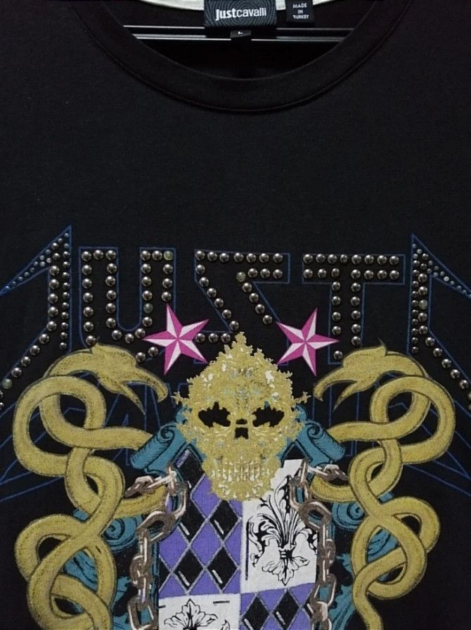 Roberto Cavalli Rare Roberto Cavalli Tshirt vintage Size US L / EU 52-54 / 3 - 2 Thumbnail