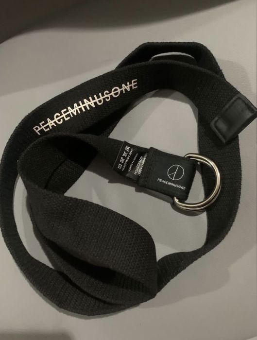 peaceminusone PMO O-Ring Adjustable Black Belt | Grailed