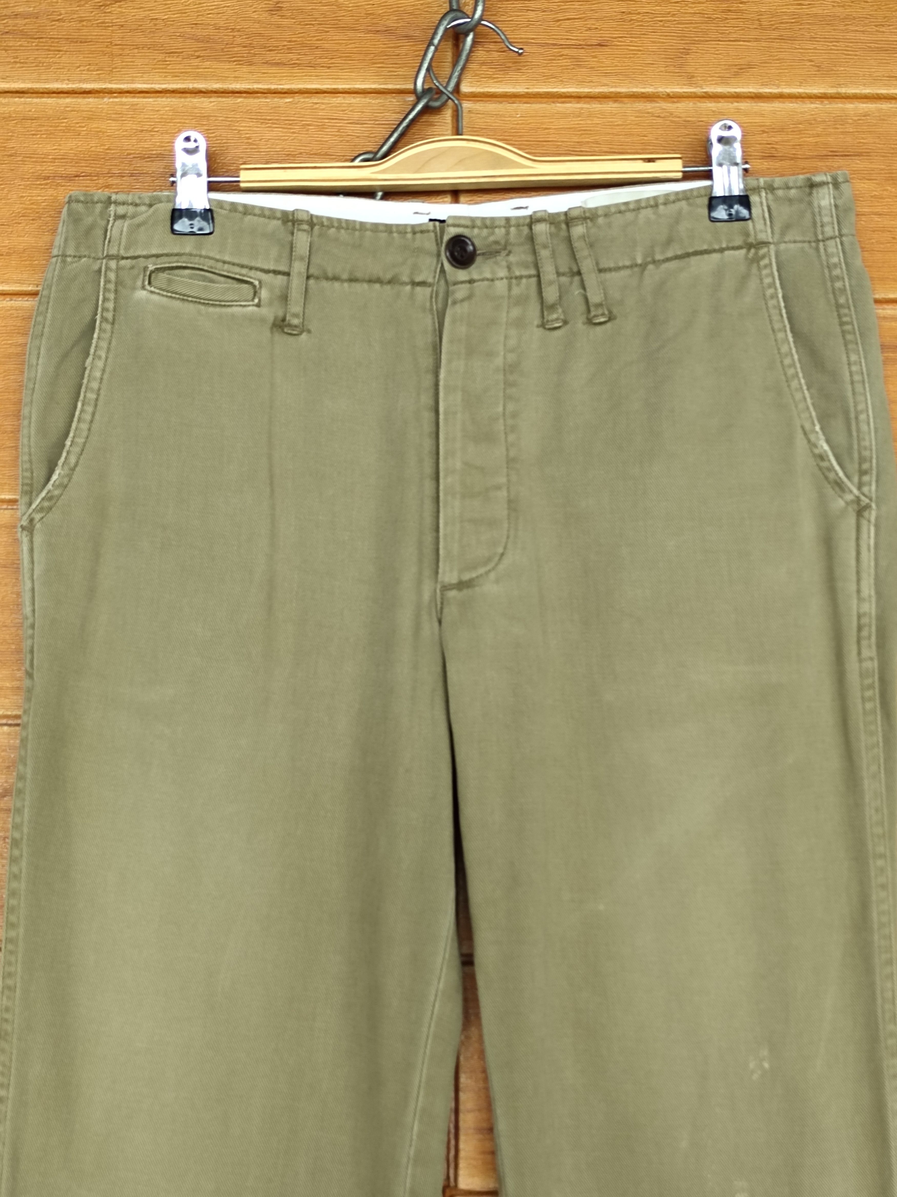 Chimala Vintage CHIMALA Japan Olive Green Khakis Pants Size US 30 / EU 46 - 3 Thumbnail