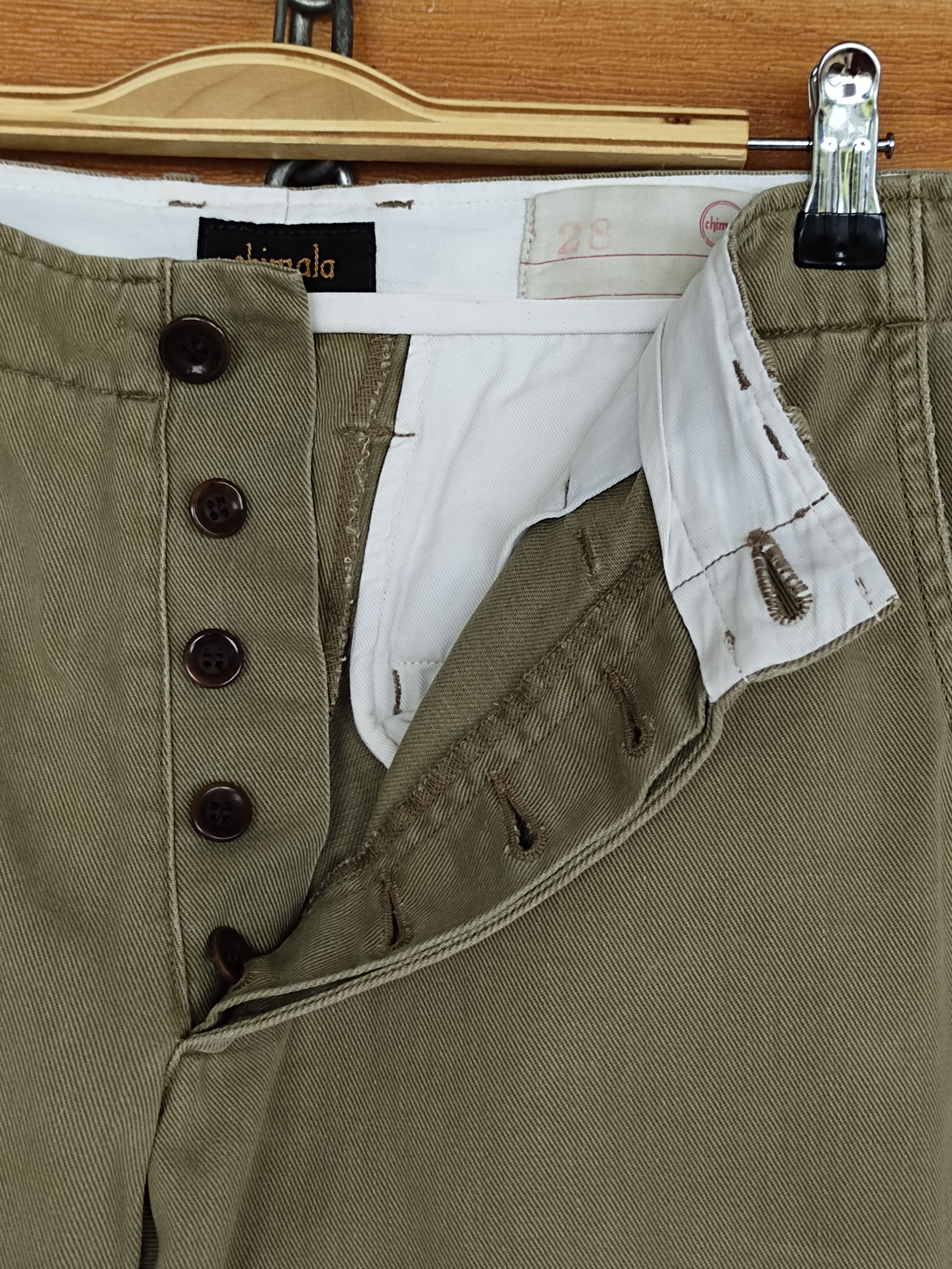 Chimala Vintage CHIMALA Japan Olive Green Khakis Pants Size US 30 / EU 46 - 14 Thumbnail
