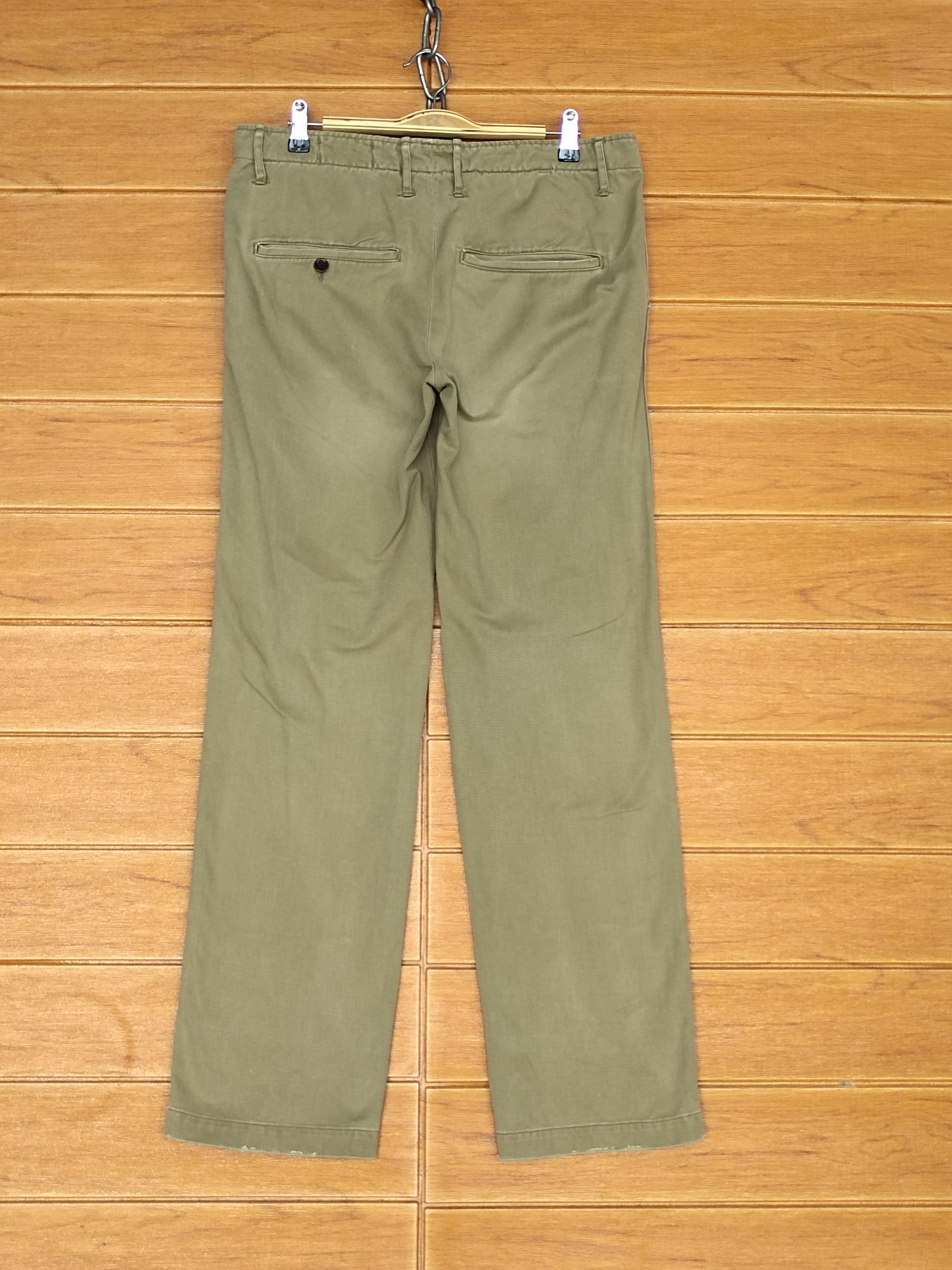 Chimala Vintage CHIMALA Japan Olive Green Khakis Pants Size US 30 / EU 46 - 11 Thumbnail