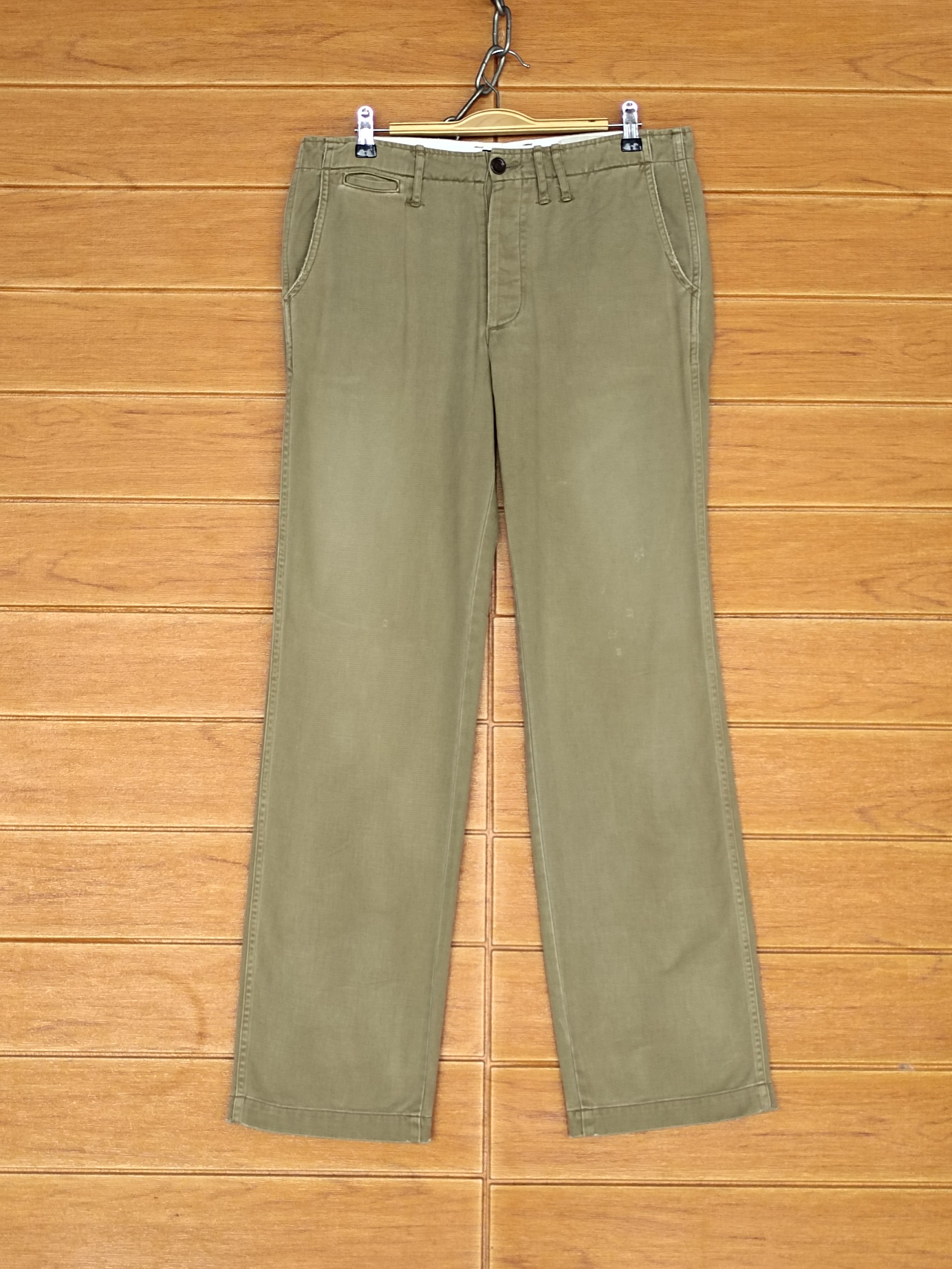 Chimala Vintage CHIMALA Japan Olive Green Khakis Pants Size US 30 / EU 46 - 2 Thumbnail