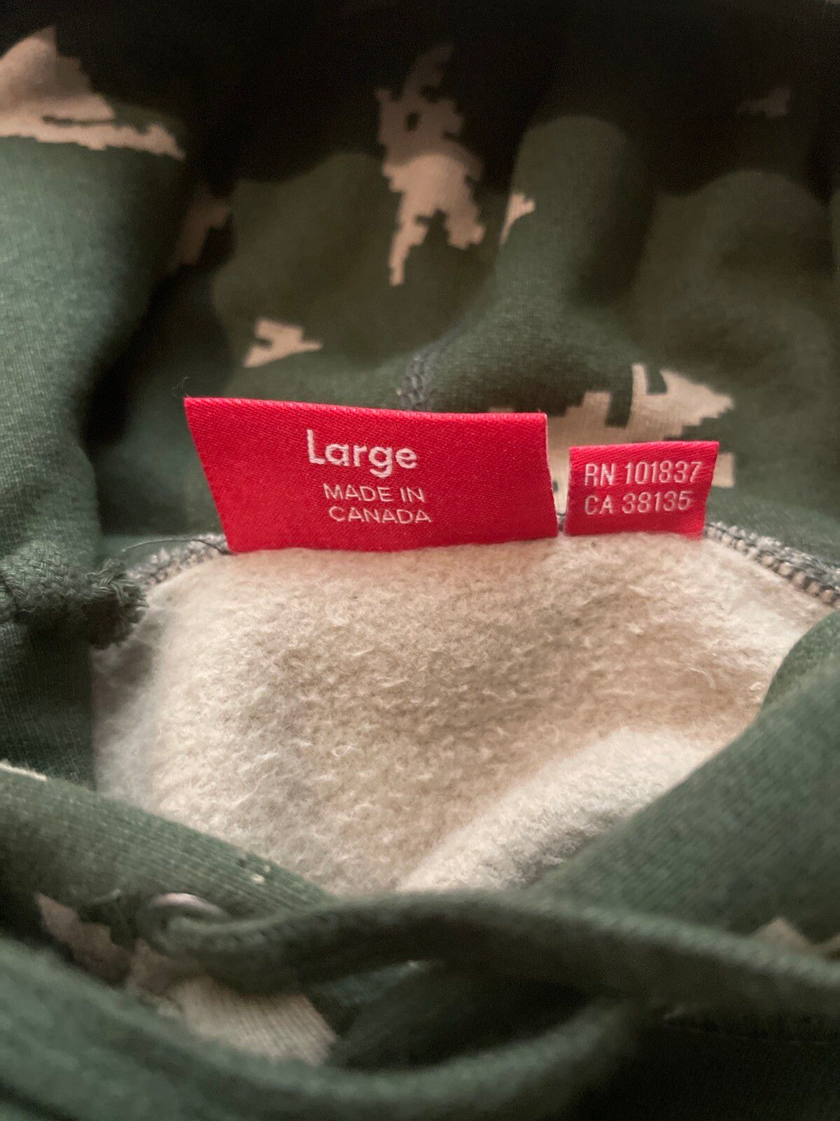 Supreme Supreme Box Logo Hooded Sweatshirt Olive Russian Camo ...