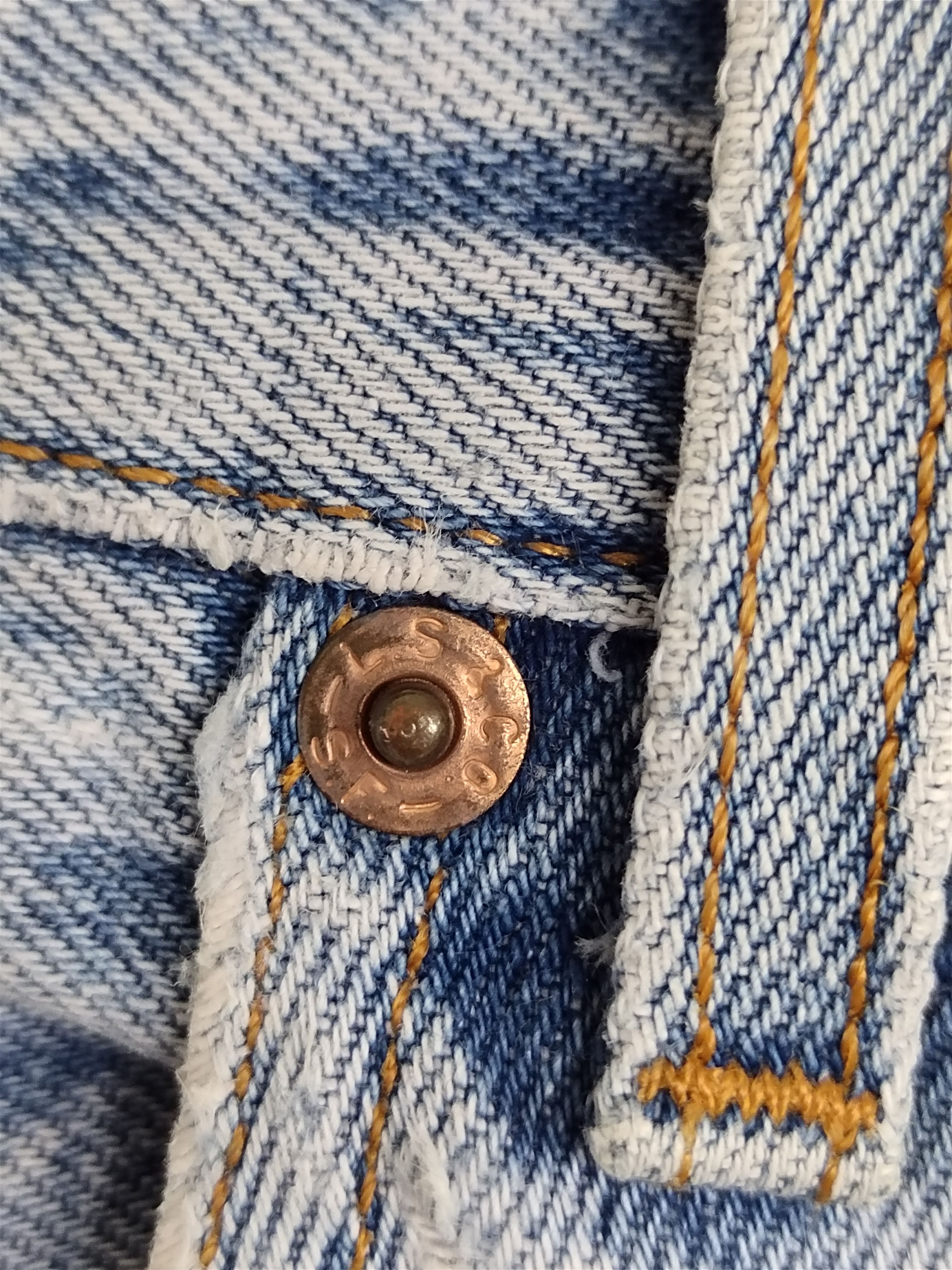 Levi's Vintage LEVIS 501 Reconstructed By SAMPLE Denim Size US 32 / EU 48 - 19 Thumbnail