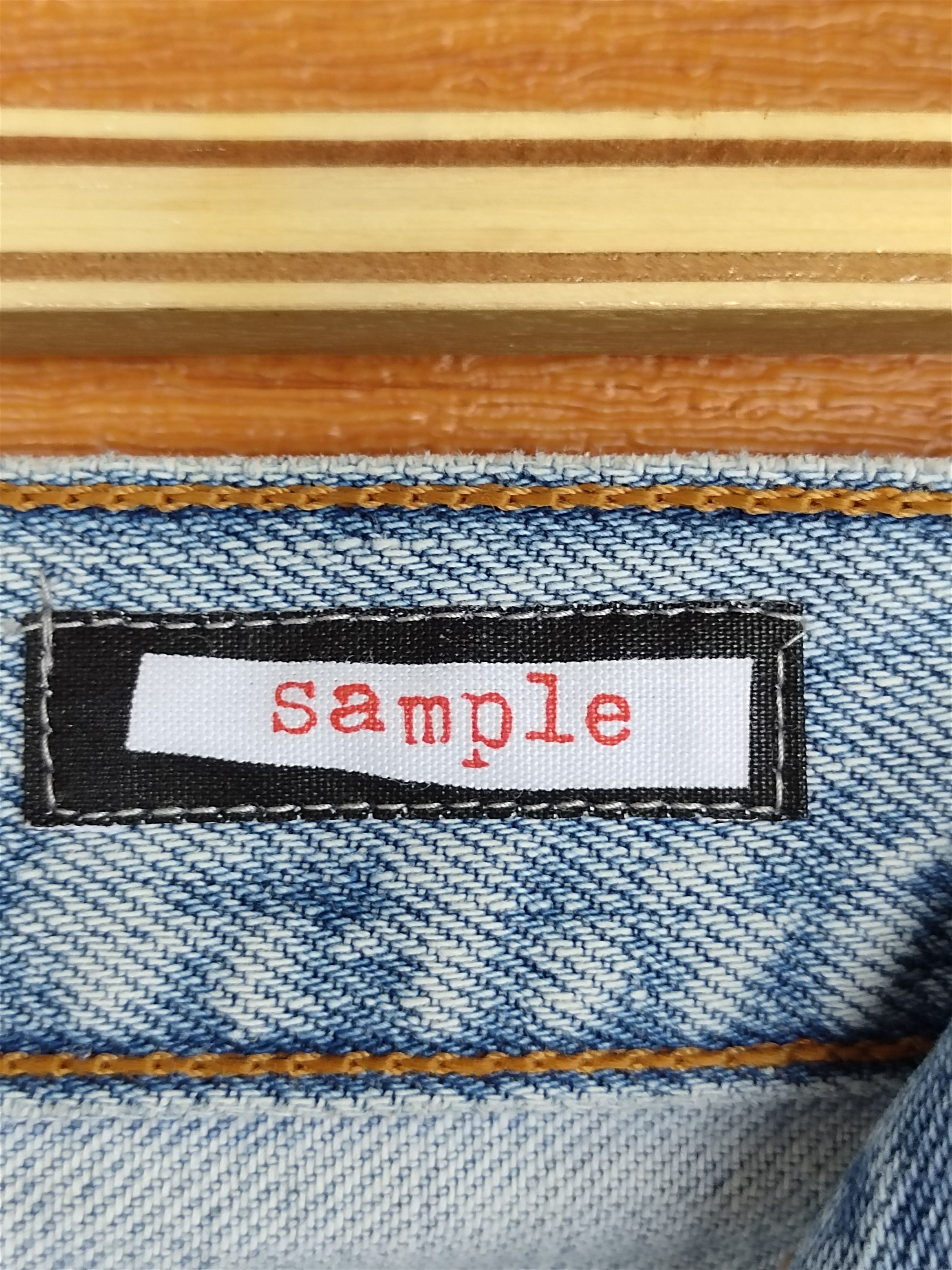Levi's Vintage LEVIS 501 Reconstructed By SAMPLE Denim Size US 32 / EU 48 - 22 Thumbnail