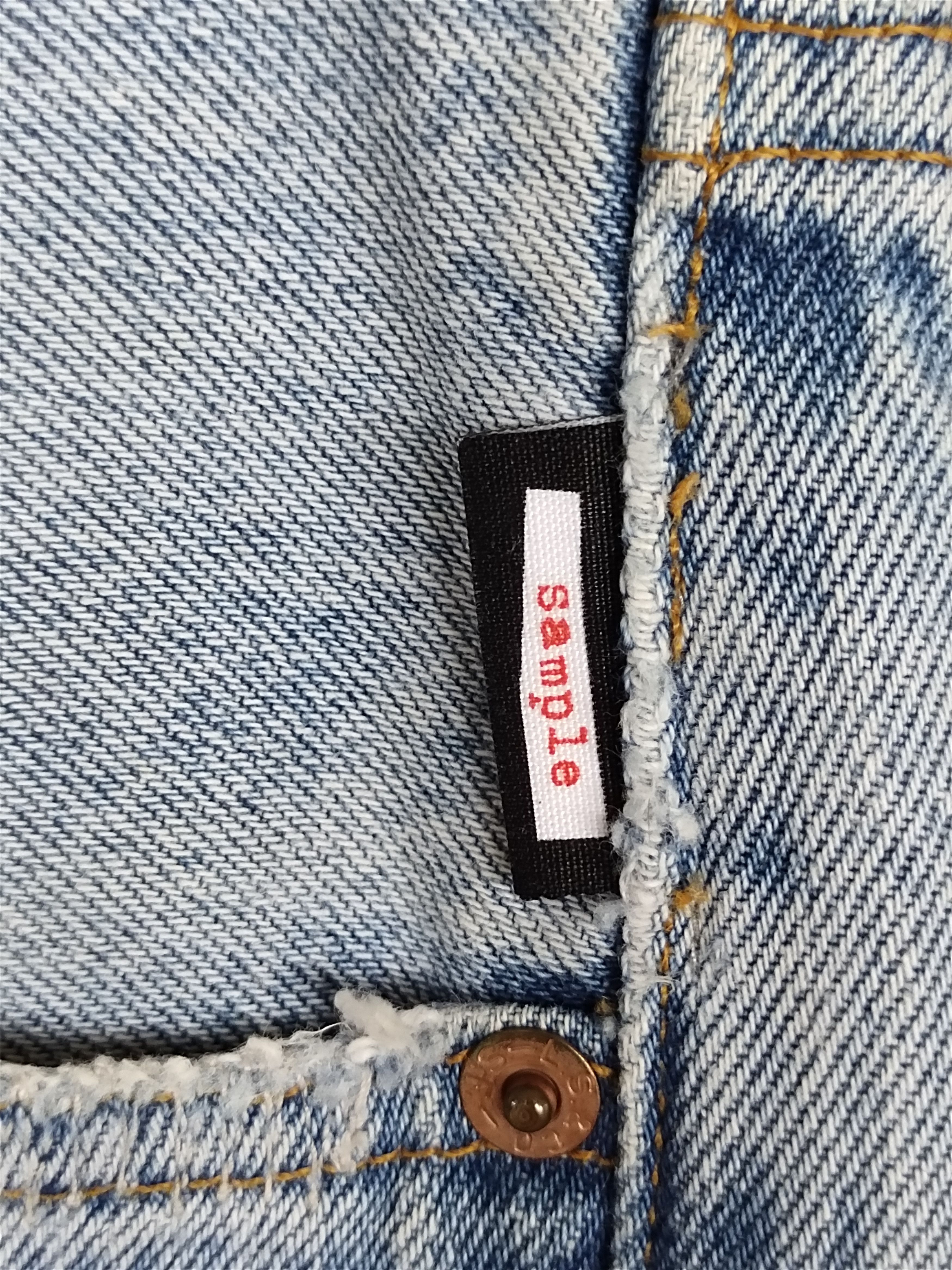 Levi's Vintage LEVIS 501 Reconstructed By SAMPLE Denim Size US 32 / EU 48 - 3 Thumbnail
