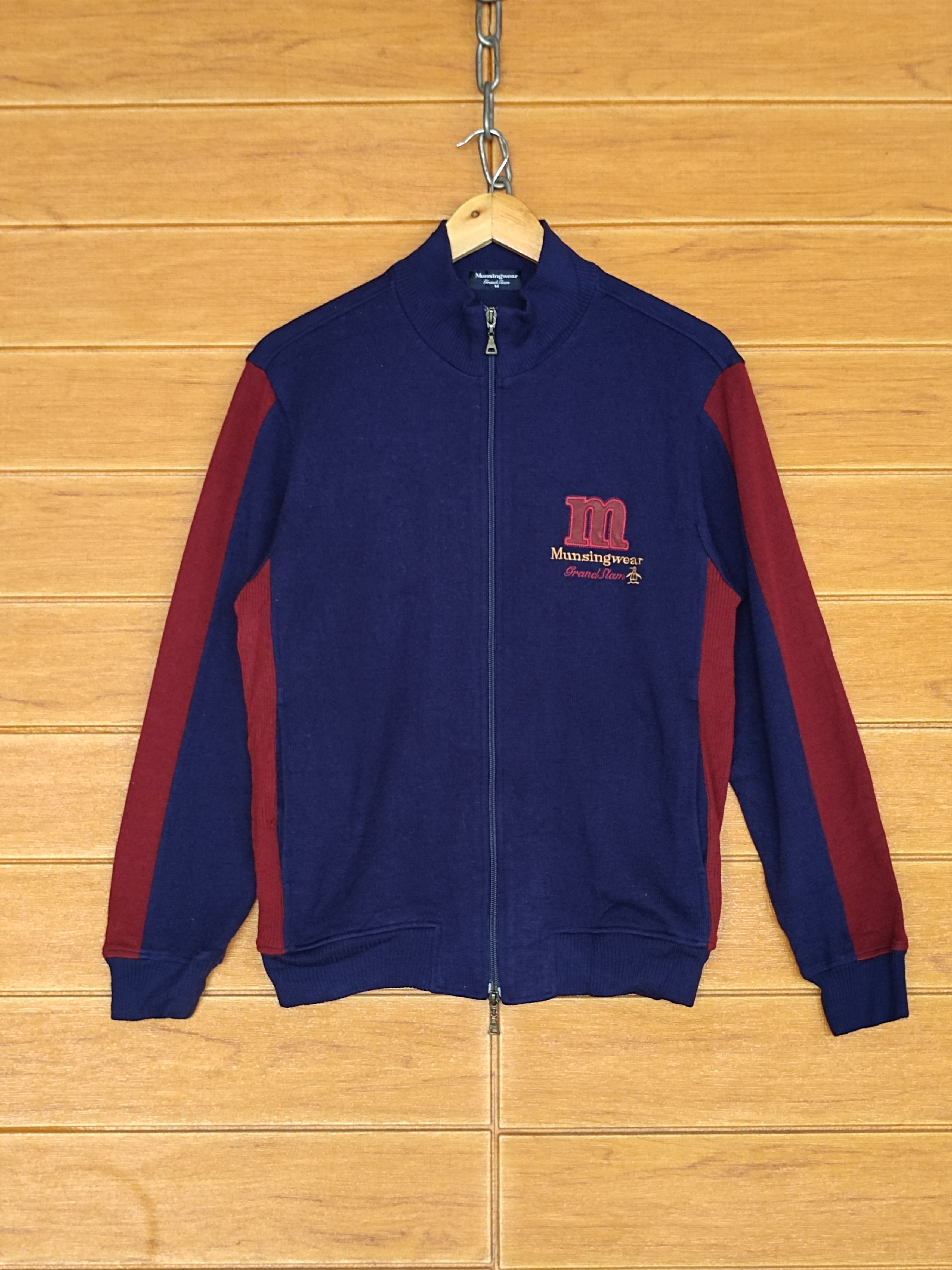 Grand Slam Vintage 90s MUNSINGWEAR Grand Slam Zipper Sweater Size US M / EU 48-50 / 2 - 1 Thumbnail