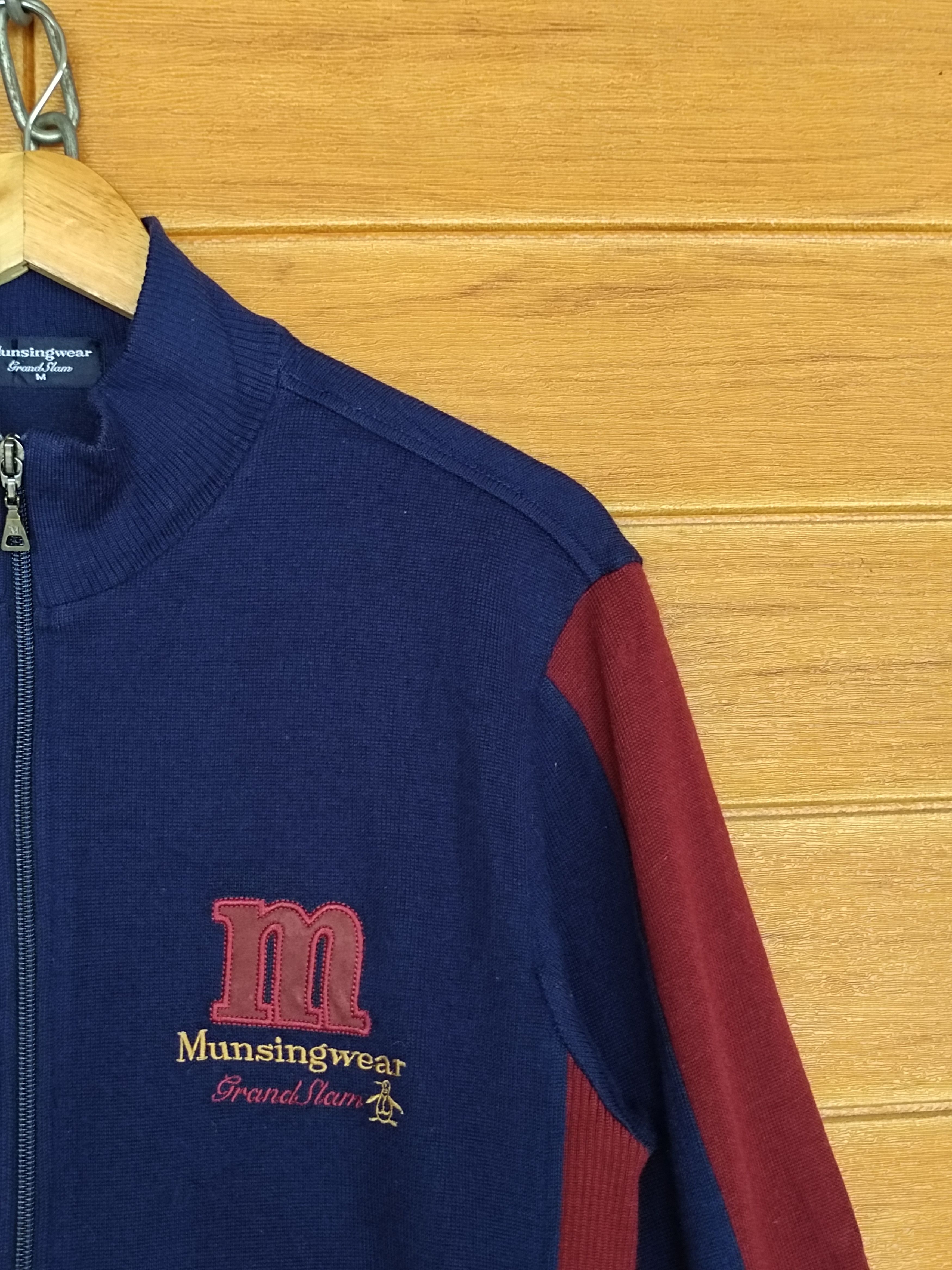 Grand Slam Vintage 90s MUNSINGWEAR Grand Slam Zipper Sweater Size US M / EU 48-50 / 2 - 3 Thumbnail