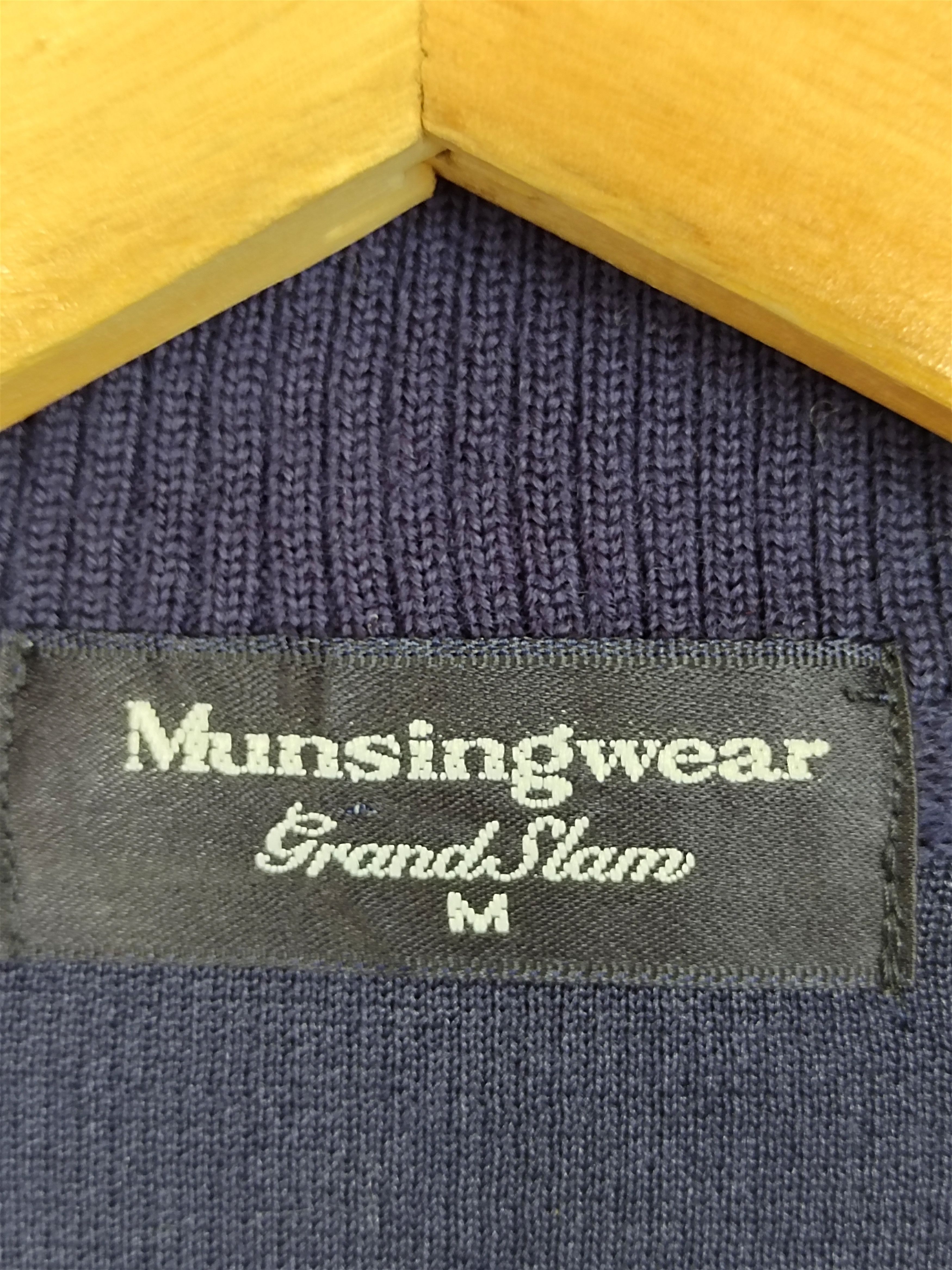 Grand Slam Vintage 90s MUNSINGWEAR Grand Slam Zipper Sweater Size US M / EU 48-50 / 2 - 13 Thumbnail