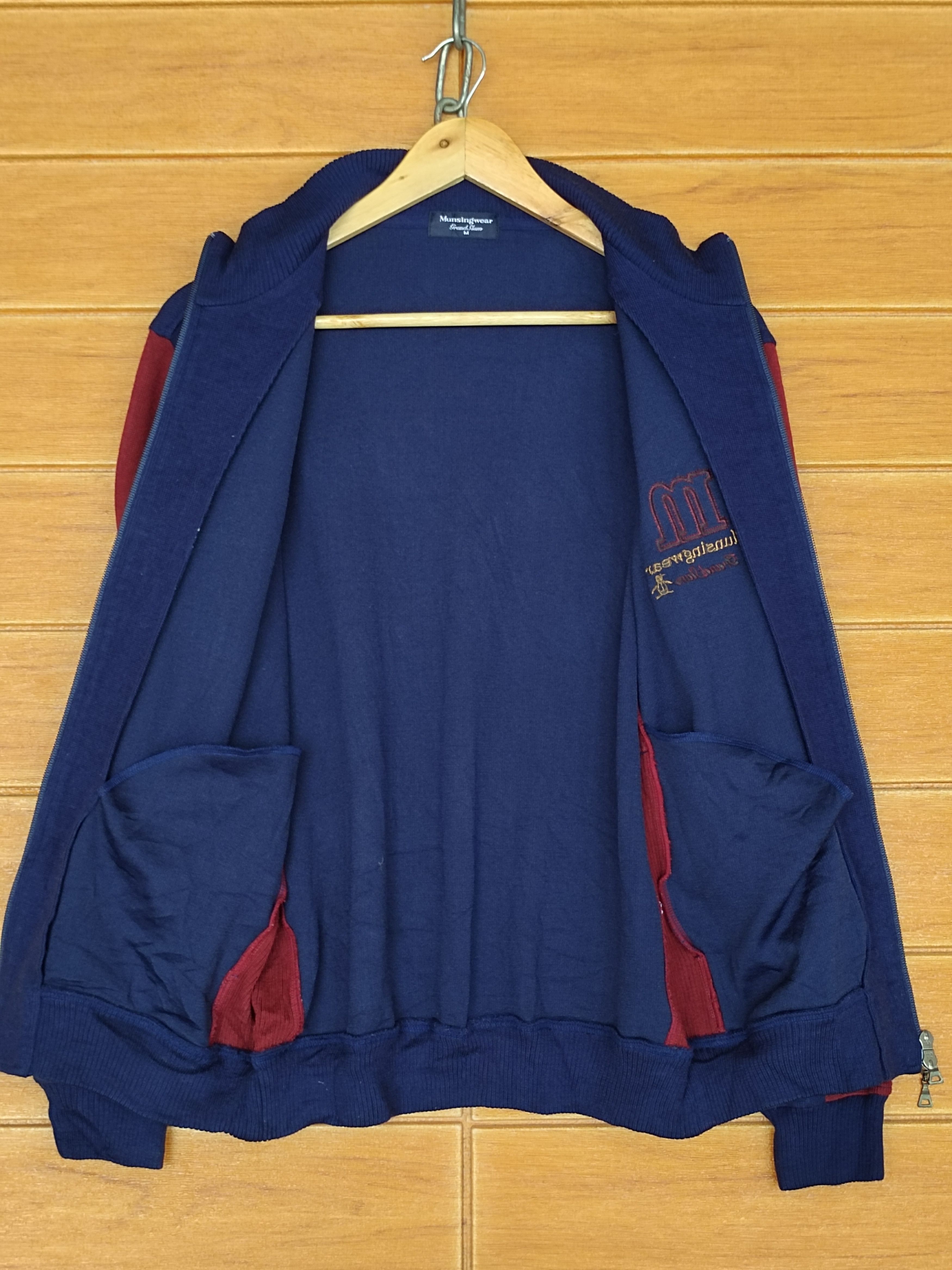 Grand Slam Vintage 90s MUNSINGWEAR Grand Slam Zipper Sweater Size US M / EU 48-50 / 2 - 9 Thumbnail
