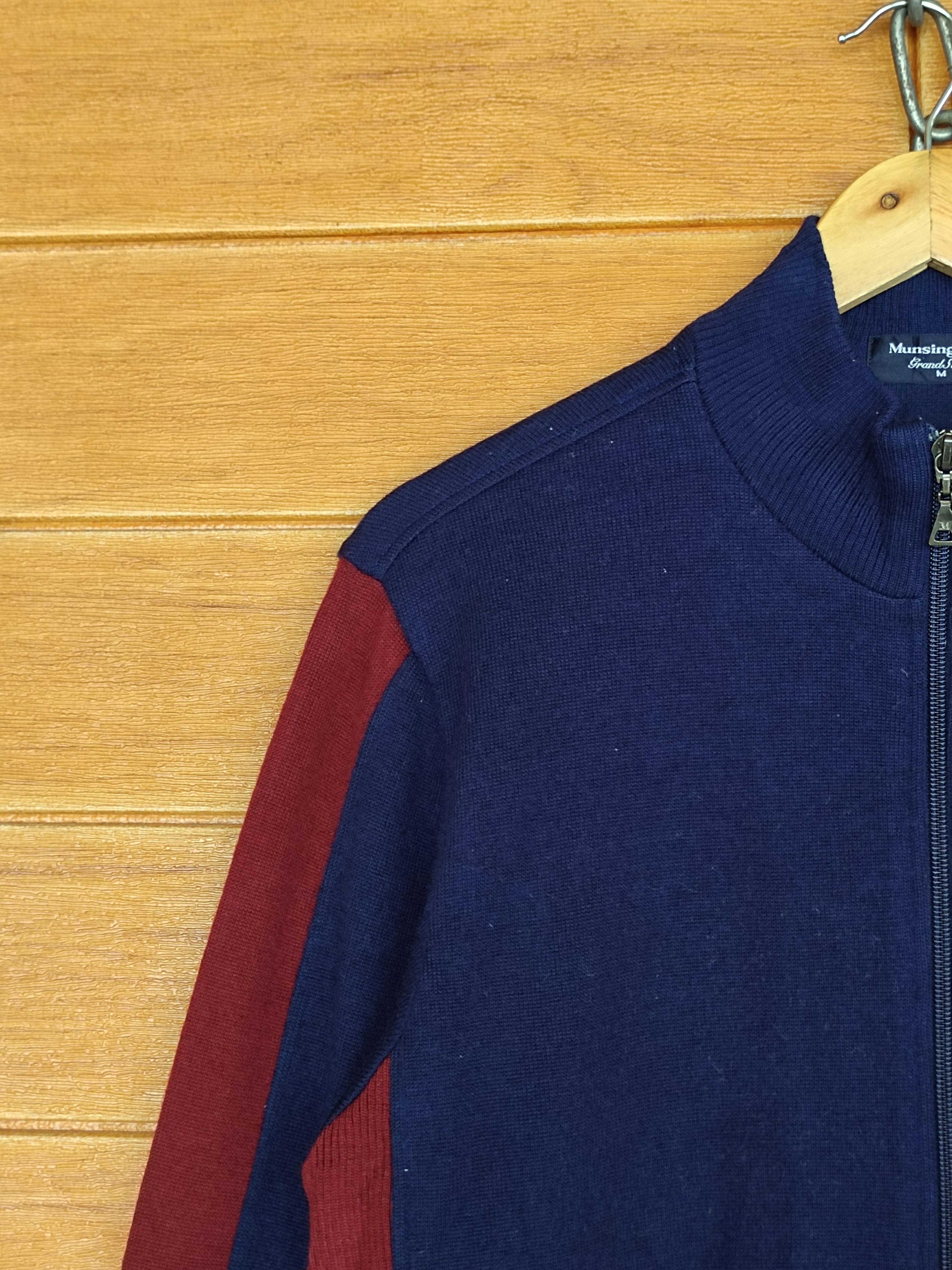 Grand Slam Vintage 90s MUNSINGWEAR Grand Slam Zipper Sweater Size US M / EU 48-50 / 2 - 4 Thumbnail