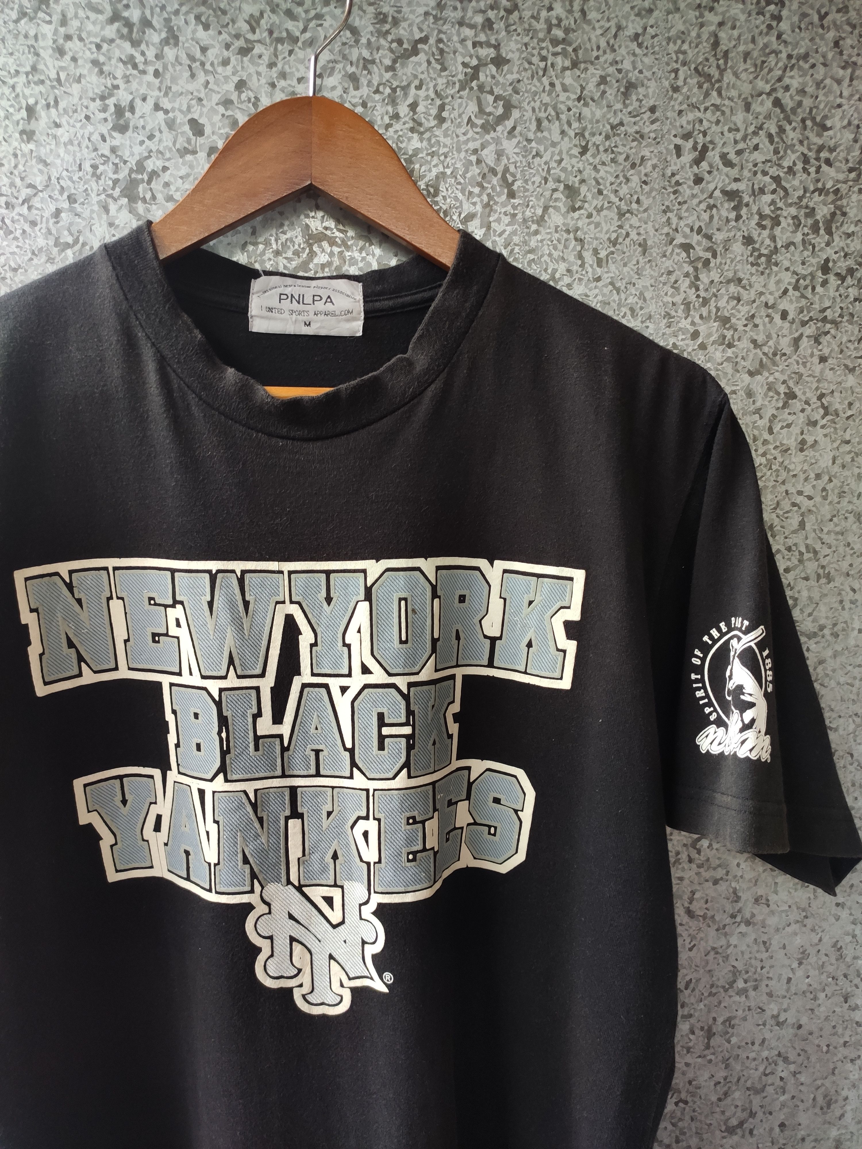 MLB × New York Yankees × Vintage NY Black Yankees t shirt PNLPA Size US M / EU 48-50 / 2 - 2 Thumbnail