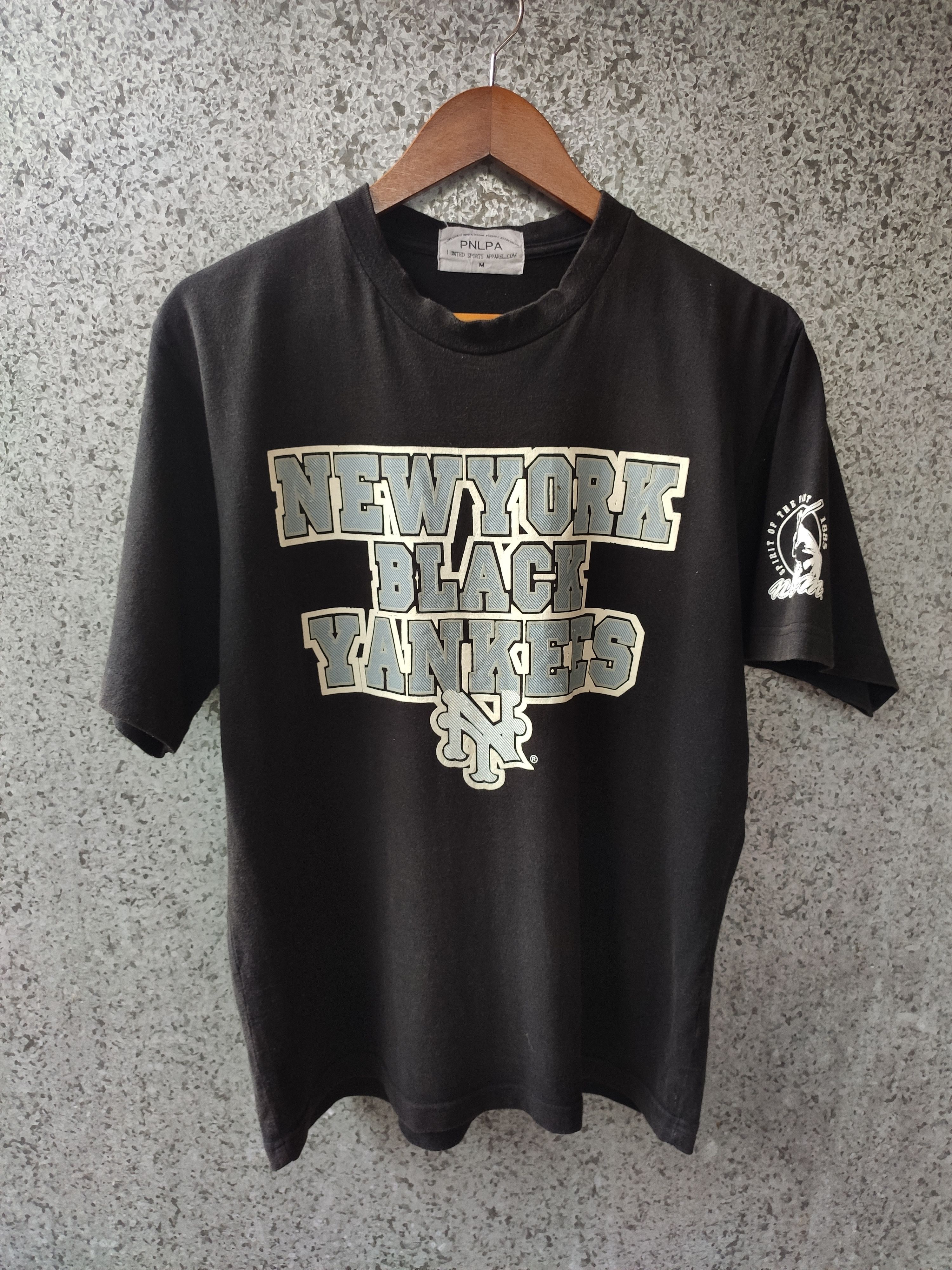 MLB × New York Yankees × Vintage NY Black Yankees t shirt PNLPA Size US M / EU 48-50 / 2 - 1 Thumbnail