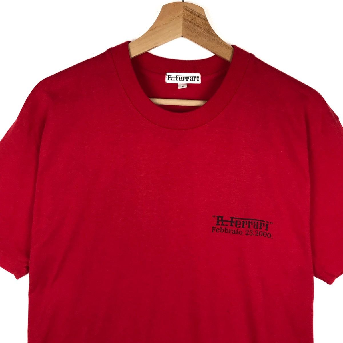 Ferrari × Vintage Vintage Ferrari Single Stitch Febbraio 23,2000 Size US M / EU 48-50 / 2 - 4 Thumbnail