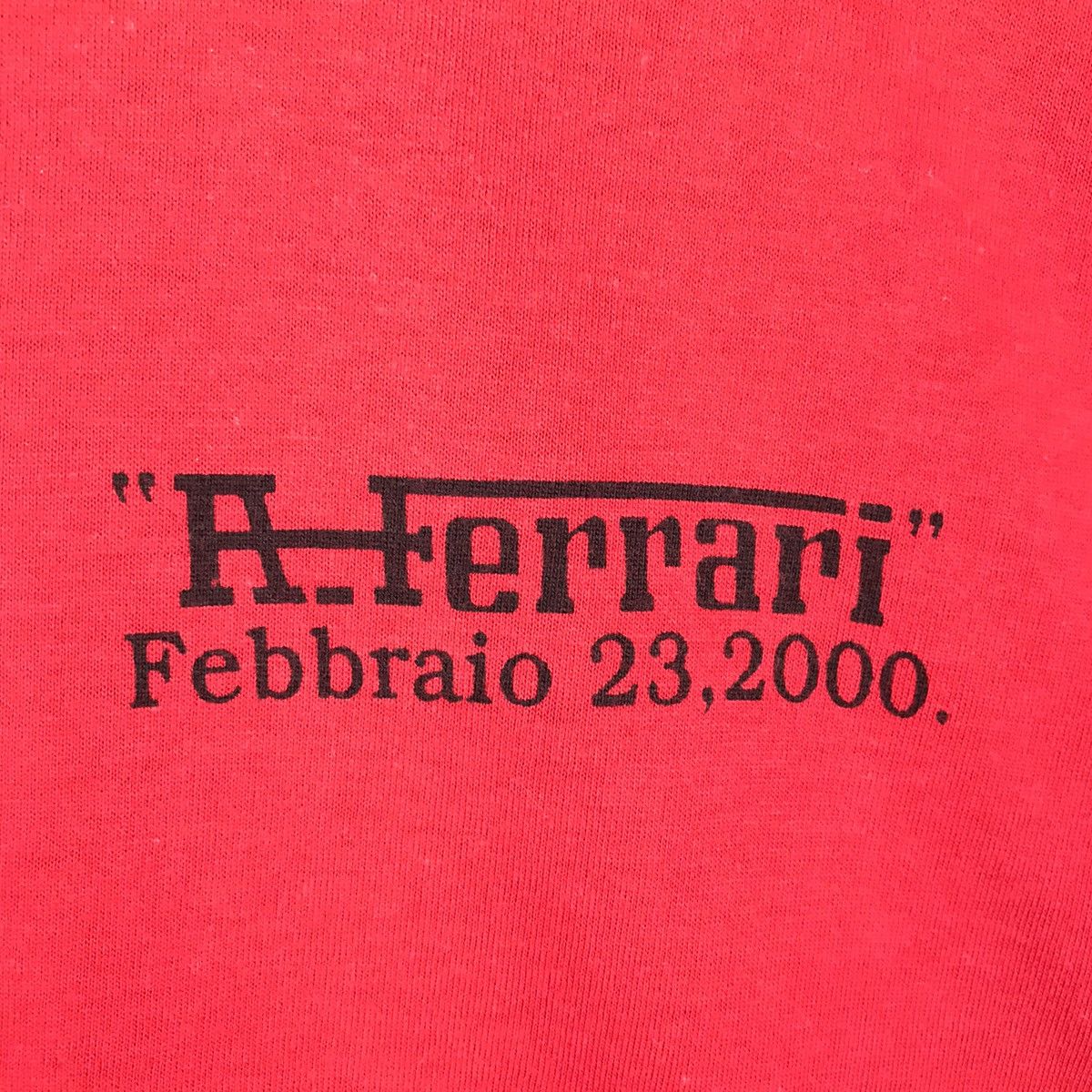 Ferrari × Vintage Vintage Ferrari Single Stitch Febbraio 23,2000 Size US M / EU 48-50 / 2 - 5 Thumbnail