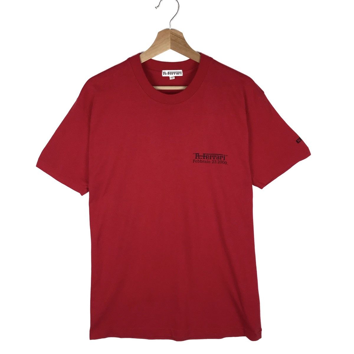 Ferrari × Vintage Vintage Ferrari Single Stitch Febbraio 23,2000 Size US M / EU 48-50 / 2 - 2 Thumbnail