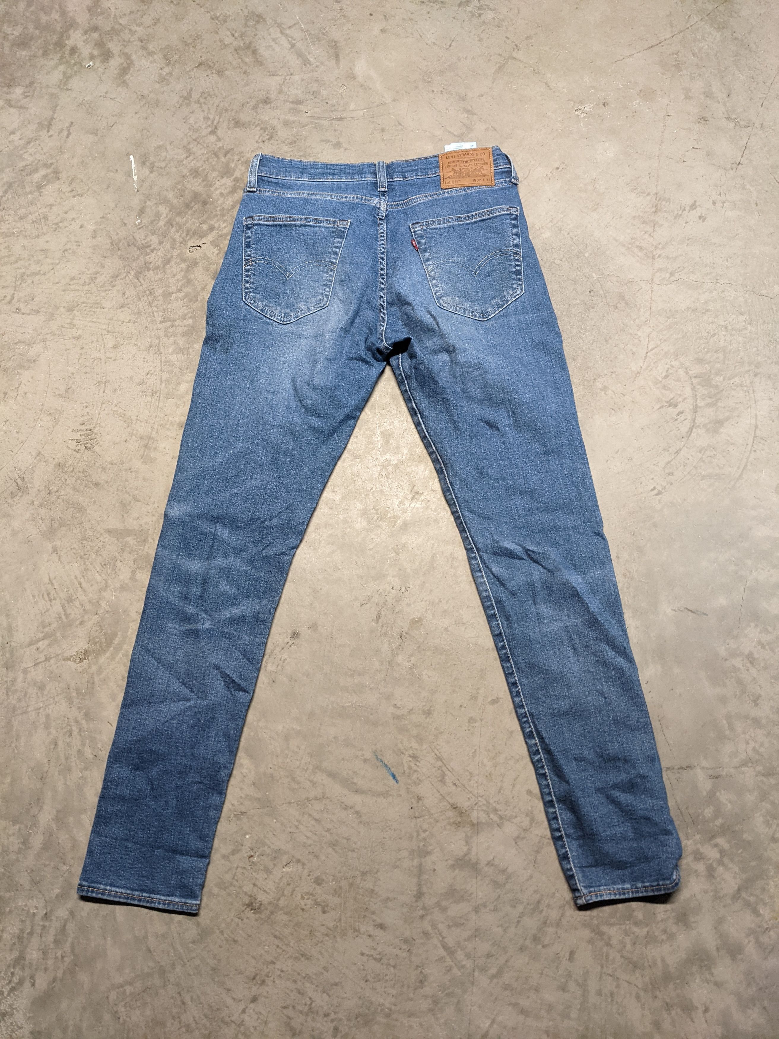 Levi's Levi's Vintage Lot 512 32x34 Distressed Denim Jeans Size US 32 / EU 48 - 1 Thumbnail