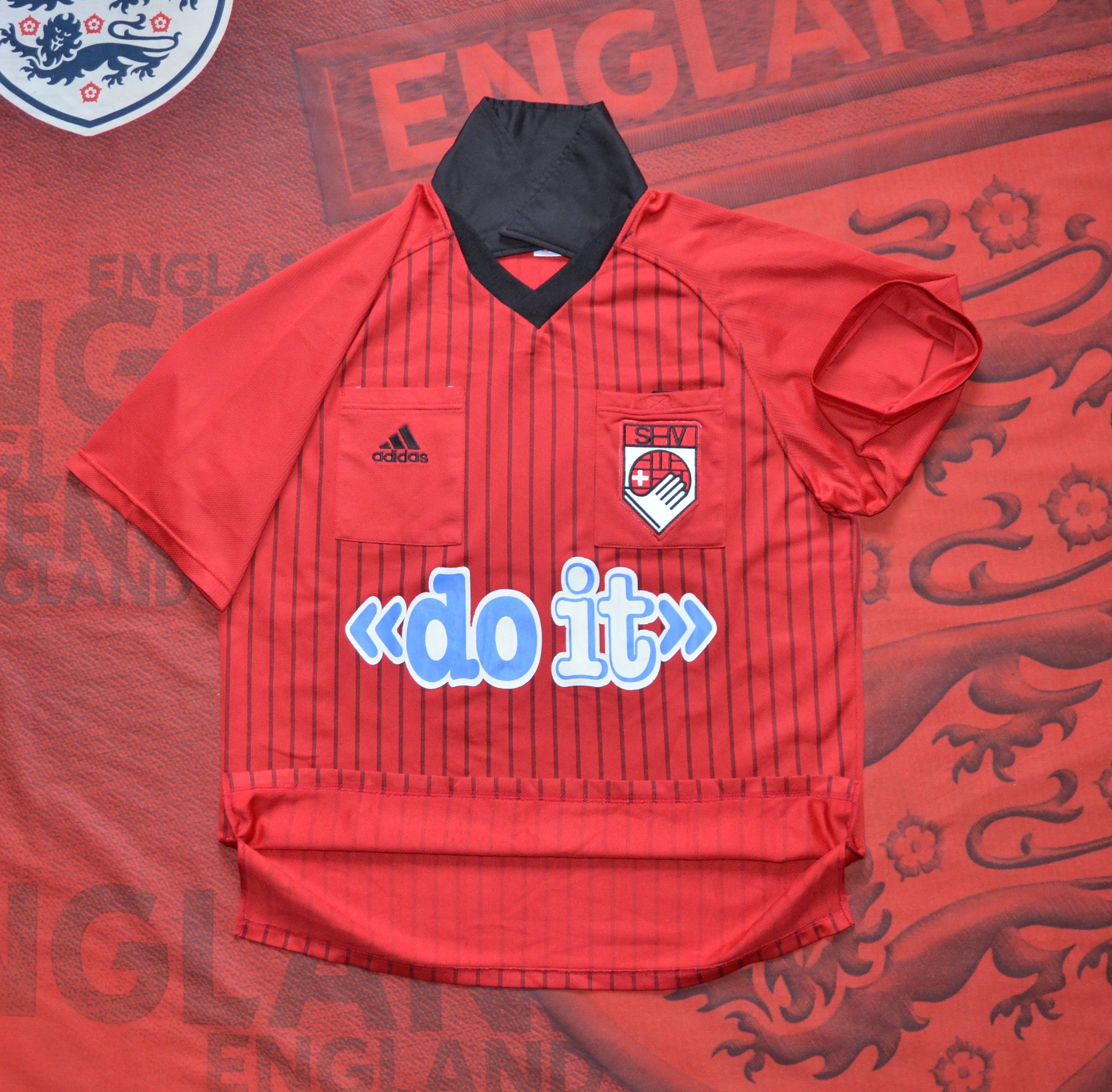 Adidas × Vintage Vintage Adidas Men's Handball Referee Jersey Switzerland Size US L / EU 52-54 / 3 - 17 Thumbnail