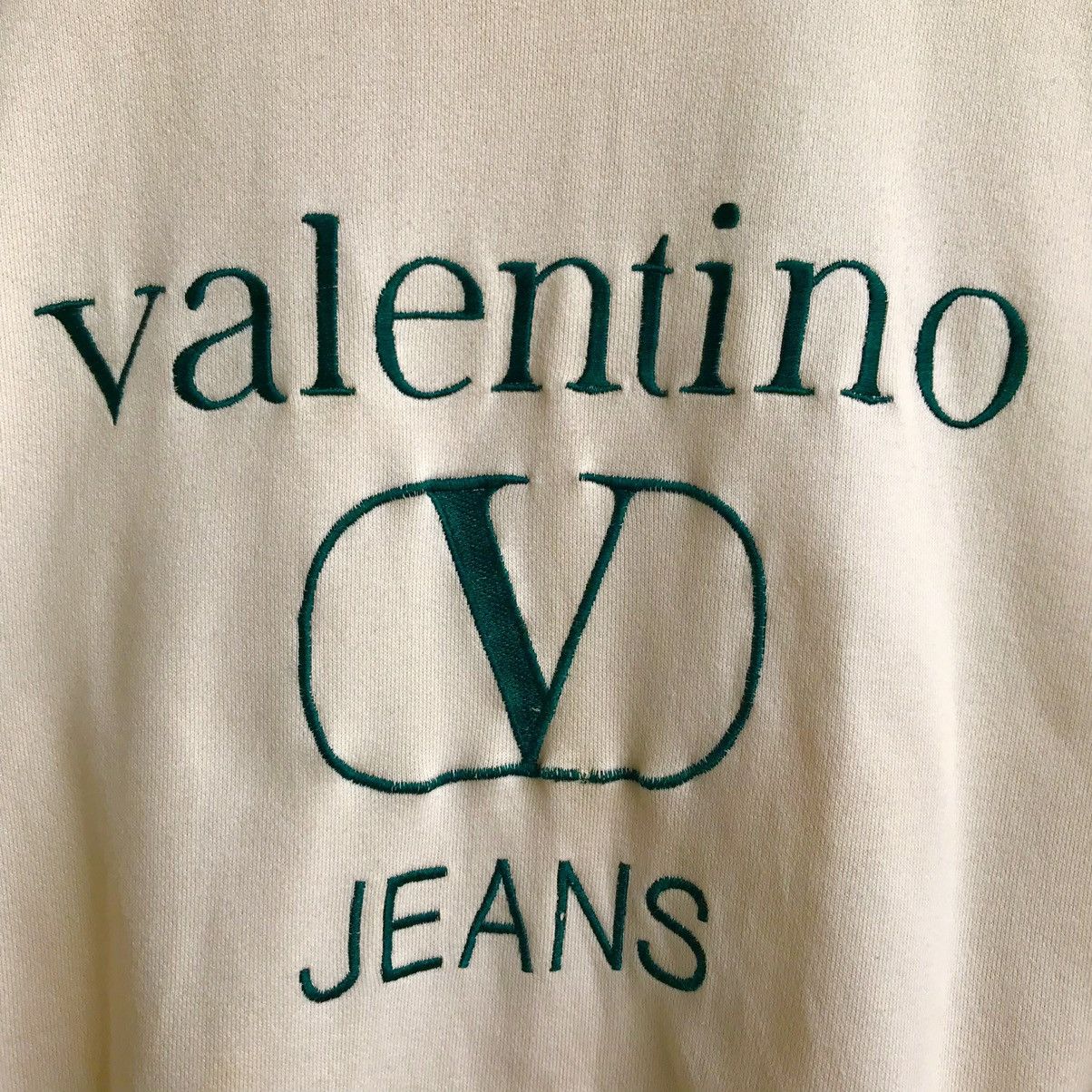 Vintage Valentino Embroidered Logo Sweatshirt