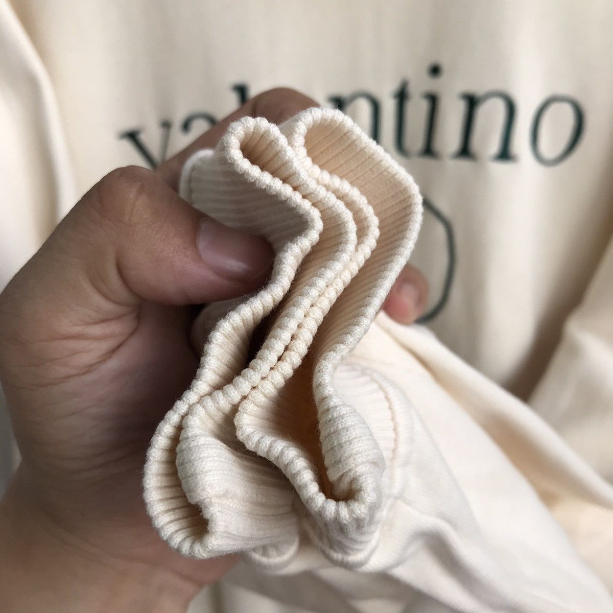 Vintage Valentino Embroidered Logo Sweatshirt