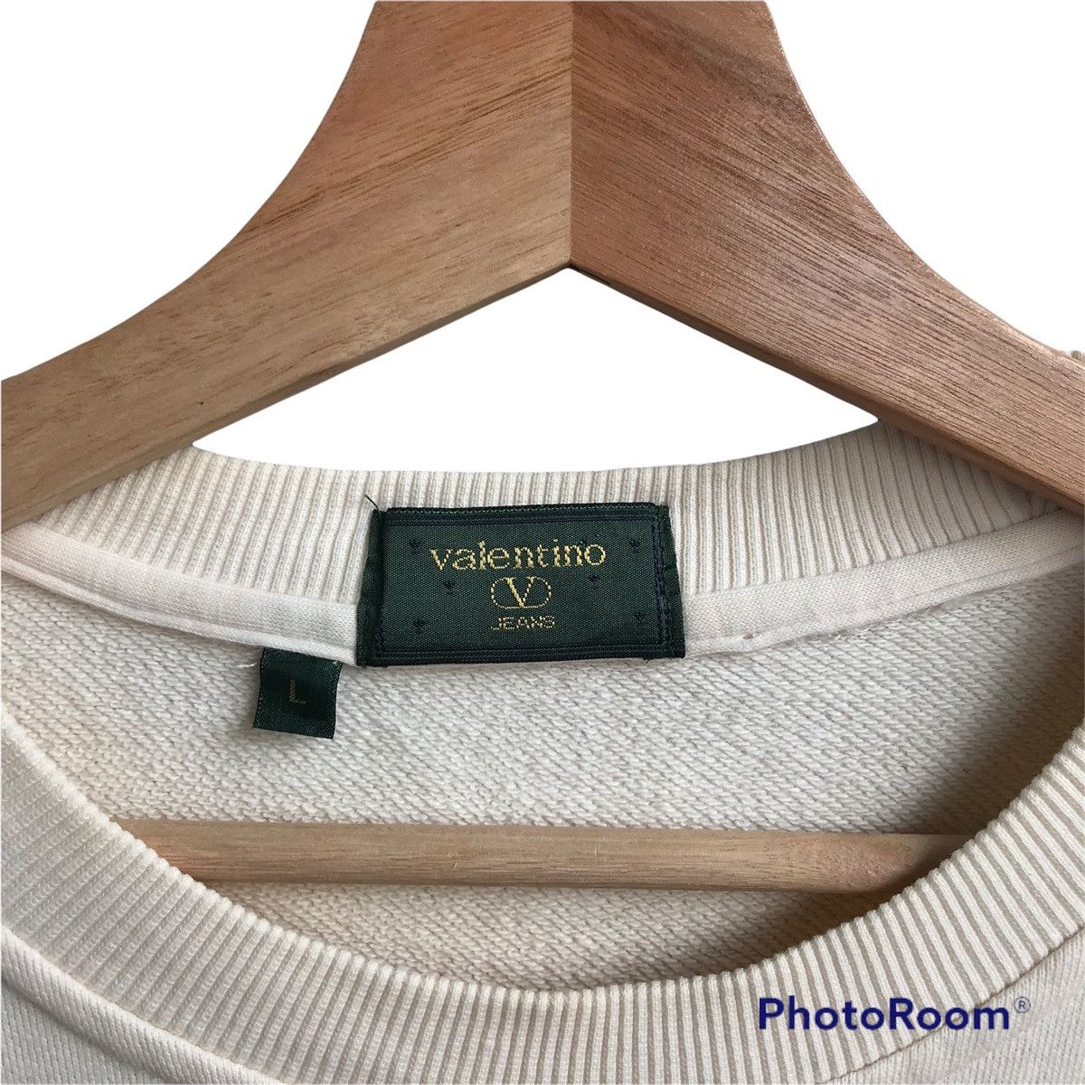 Vintage Valentino Embroidered Logo Sweatshirt