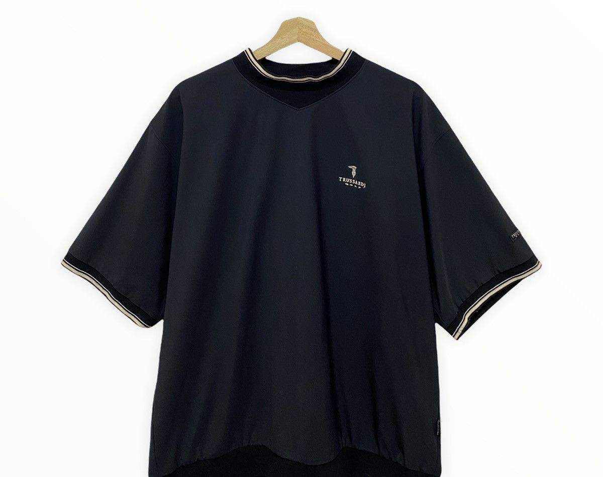 Trussardi TRUSSARDI GOLF BACK LOGO EMBROIDERED HEAT RINGER TEE Size US L / EU 52-54 / 3 - 4 Thumbnail