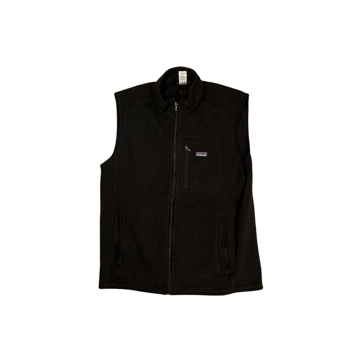 Patagonia × Vintage Vintage Patagonia Full Zip Vest Black Size US L / EU 52-54 / 3 - 1 Thumbnail
