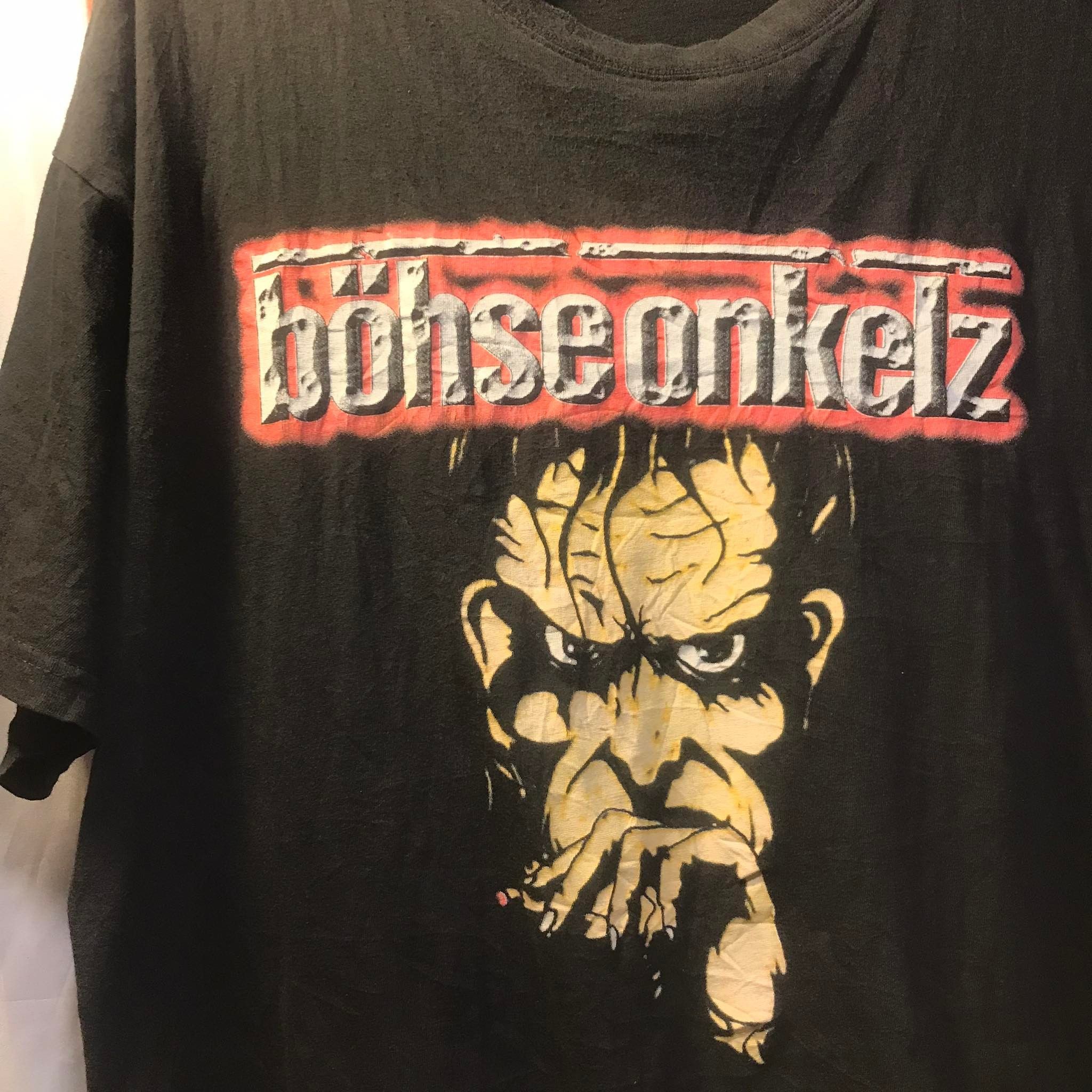 Band Tees Böhse Onkelz Skinhead Punk Oi Band Tee 90s Size US XL / EU 56 / 4 - 2 Thumbnail