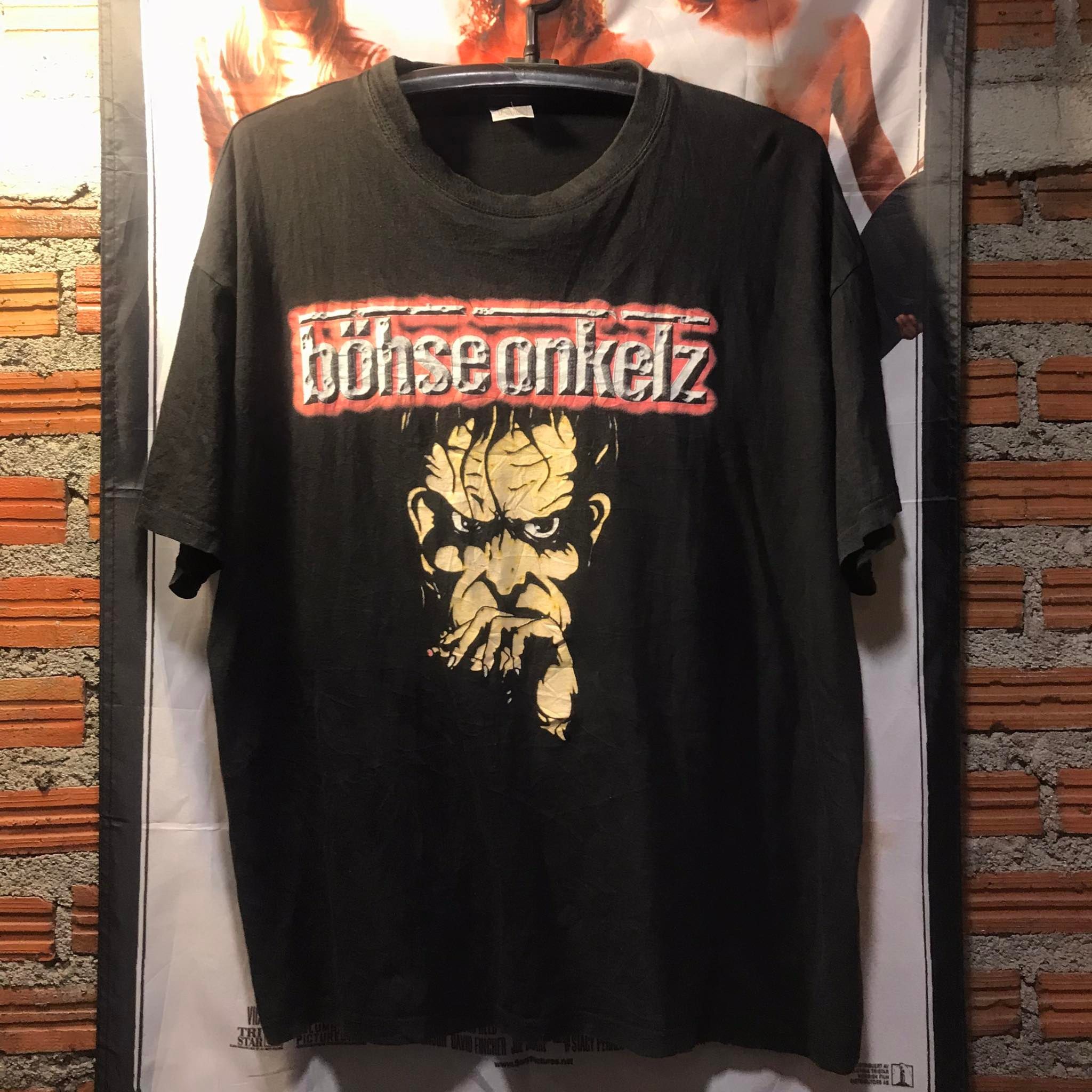 Band Tees Böhse Onkelz Skinhead Punk Oi Band Tee 90s Size US XL / EU 56 / 4 - 1 Thumbnail