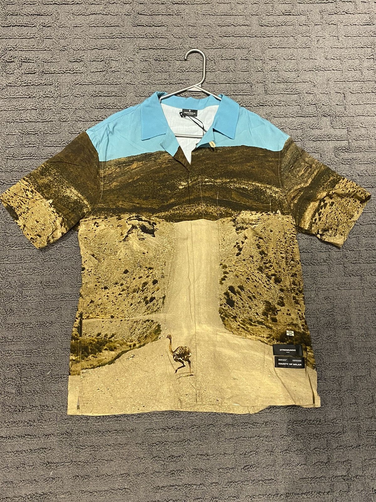 Marcelo Burlon Ostrich Print Size US M / EU 48-50 / 2 - 1 Thumbnail