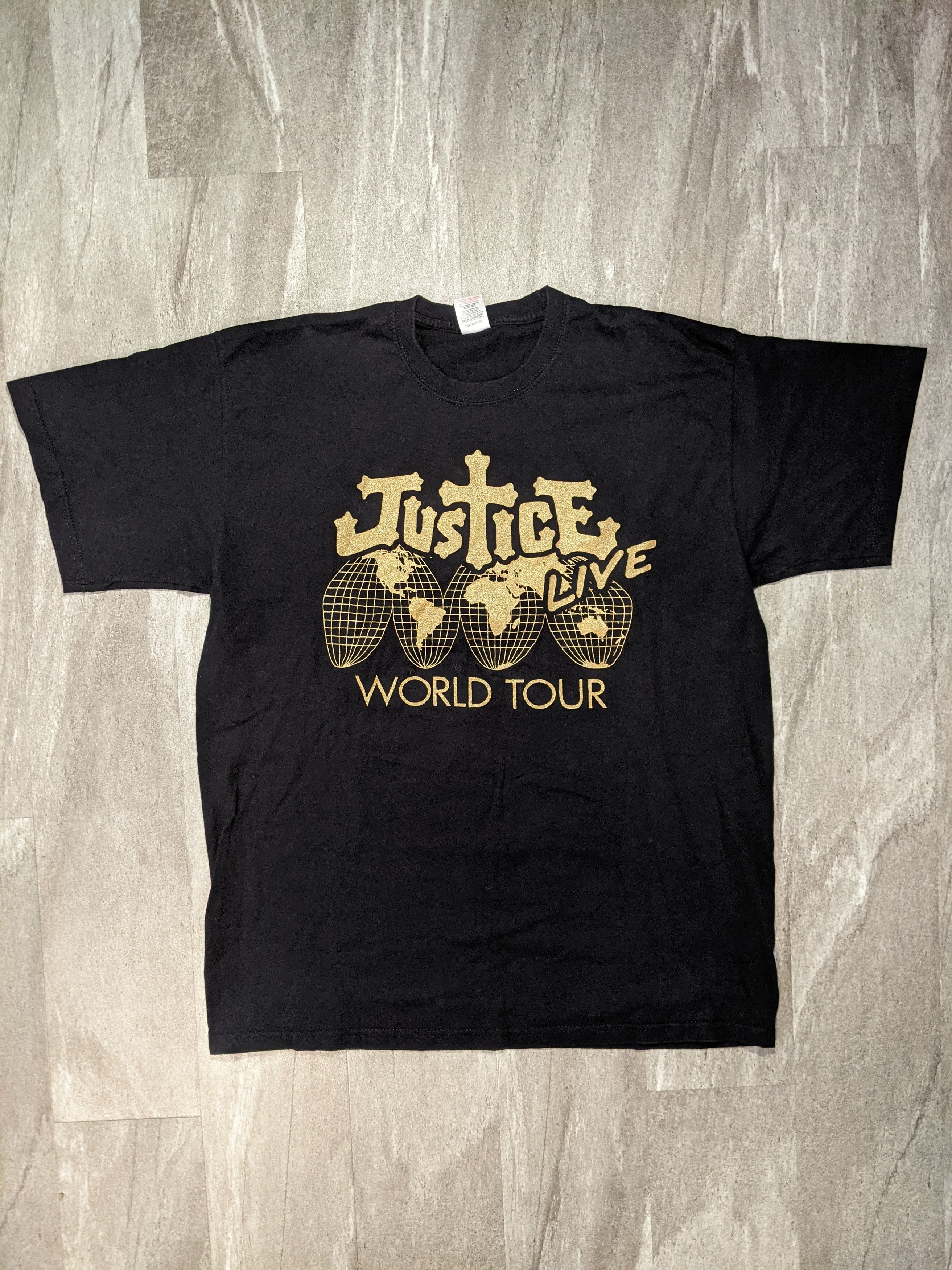 Vintage Vintage Ed Banger x Justice 2007 World Tour Shirt | Grailed