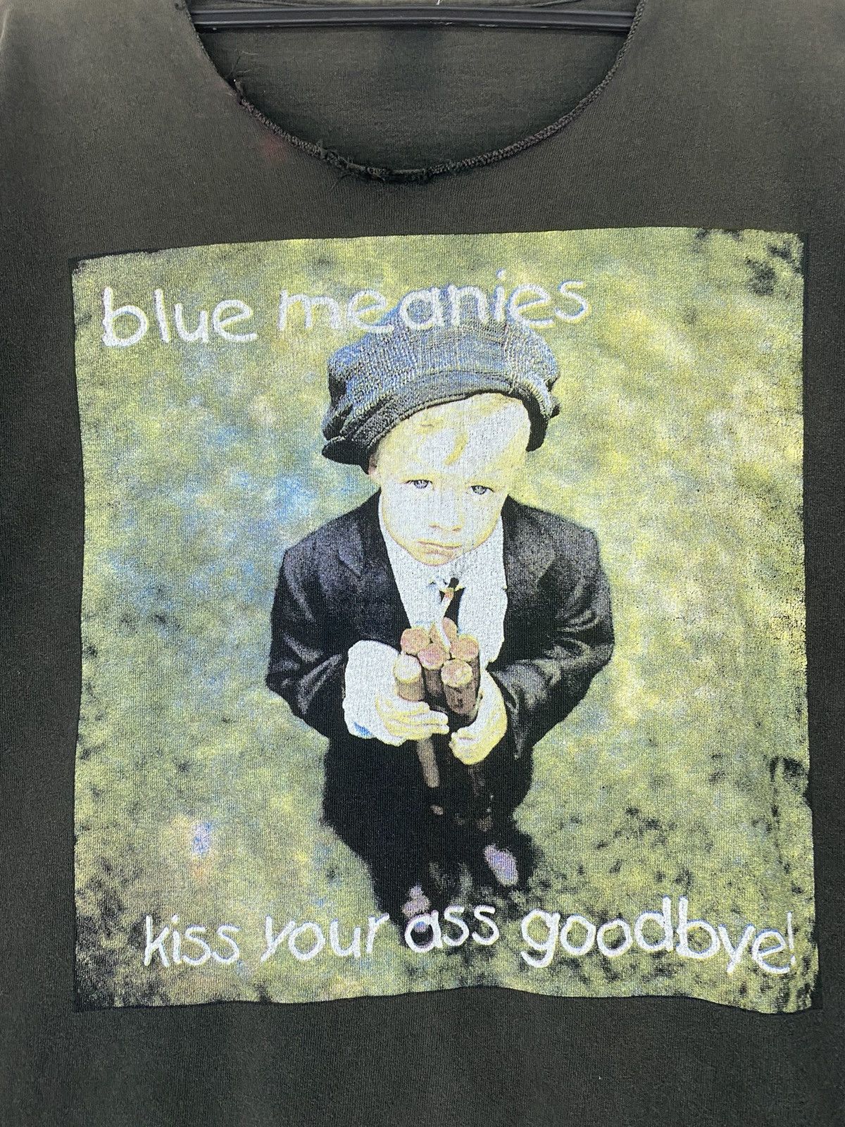Band Tees Vintage rare Blue meanies kiss your ass goodbye Size US L / EU 52-54 / 3 - 3 Thumbnail