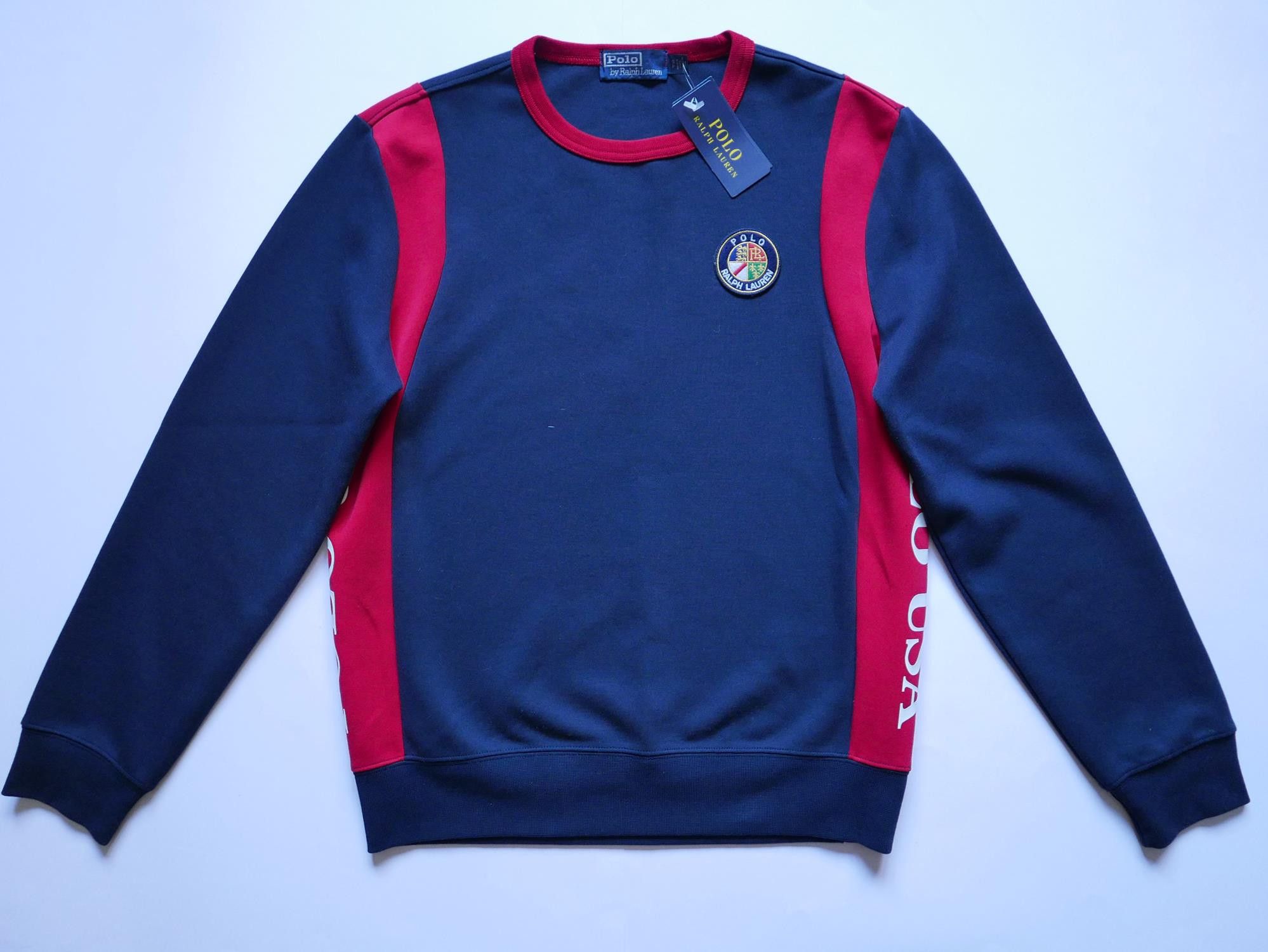 Polo Ralph Lauren Sweatshirt Ski Cookie Suicide USA NWT S