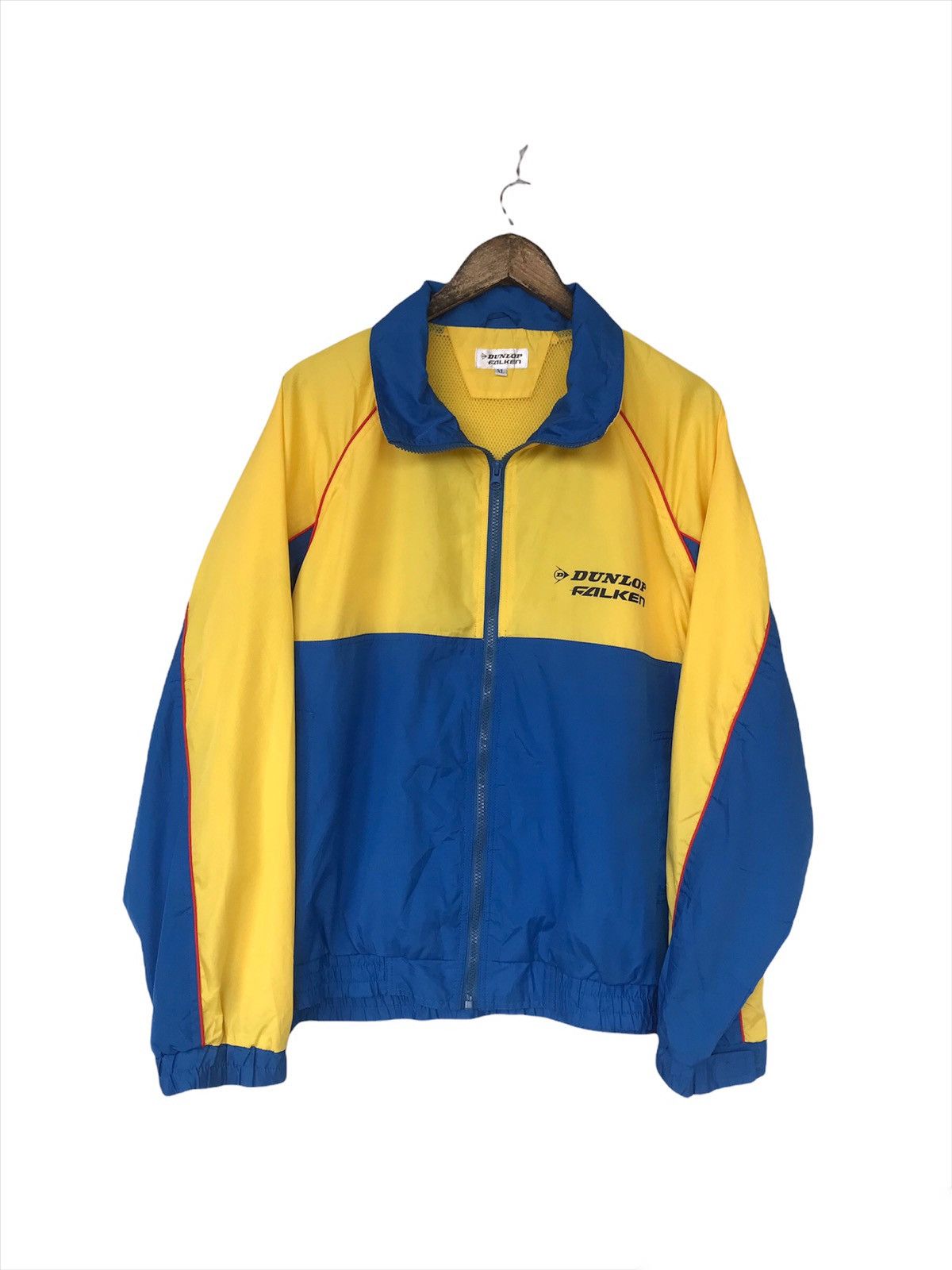 Vintage Dunlop Falken Racing Bomber Zipper Jacket