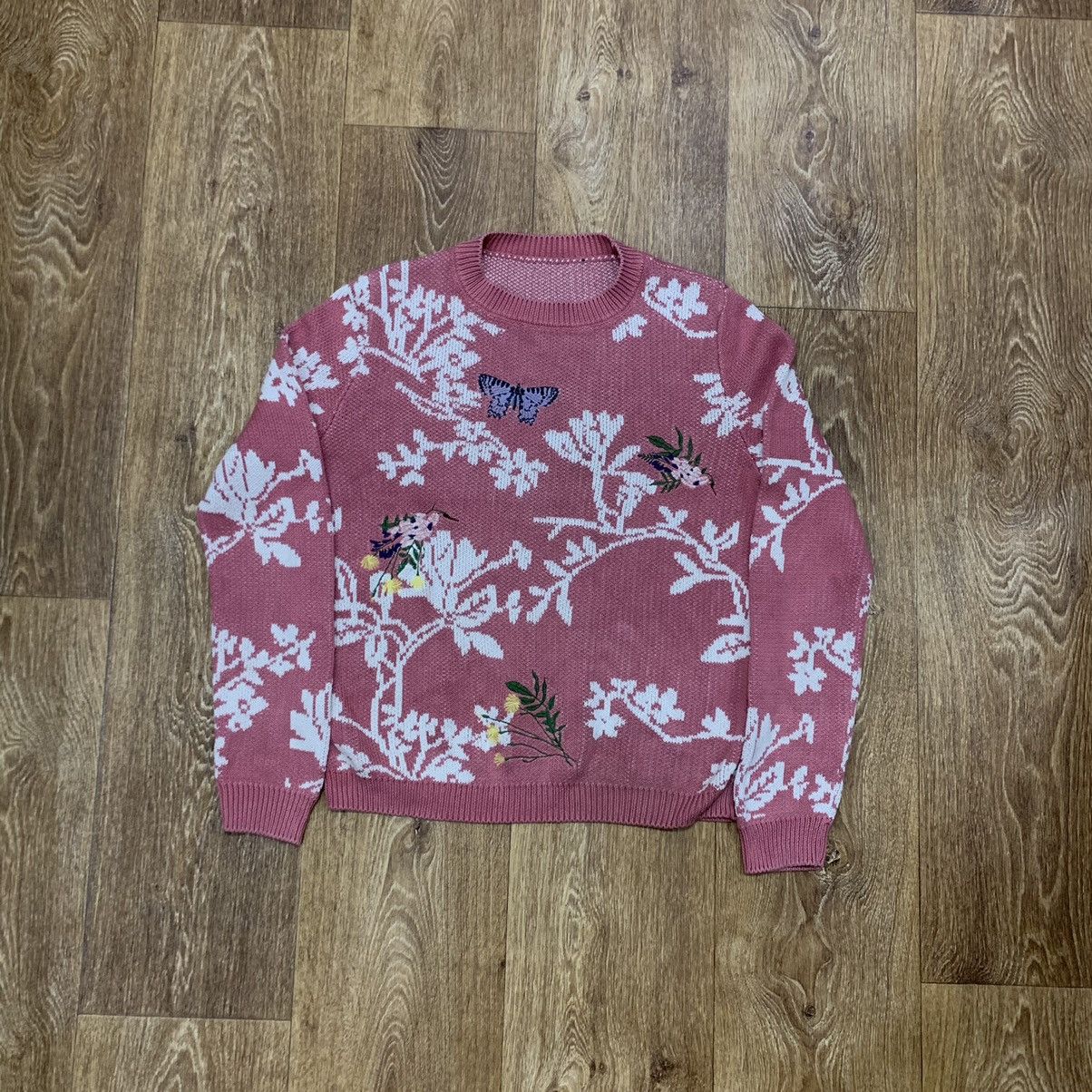 Vintage Vintage Y2K Pink Sweater Playboicarti Style Streetwear Hype Size US S / EU 44-46 / 1 - 1 Thumbnail