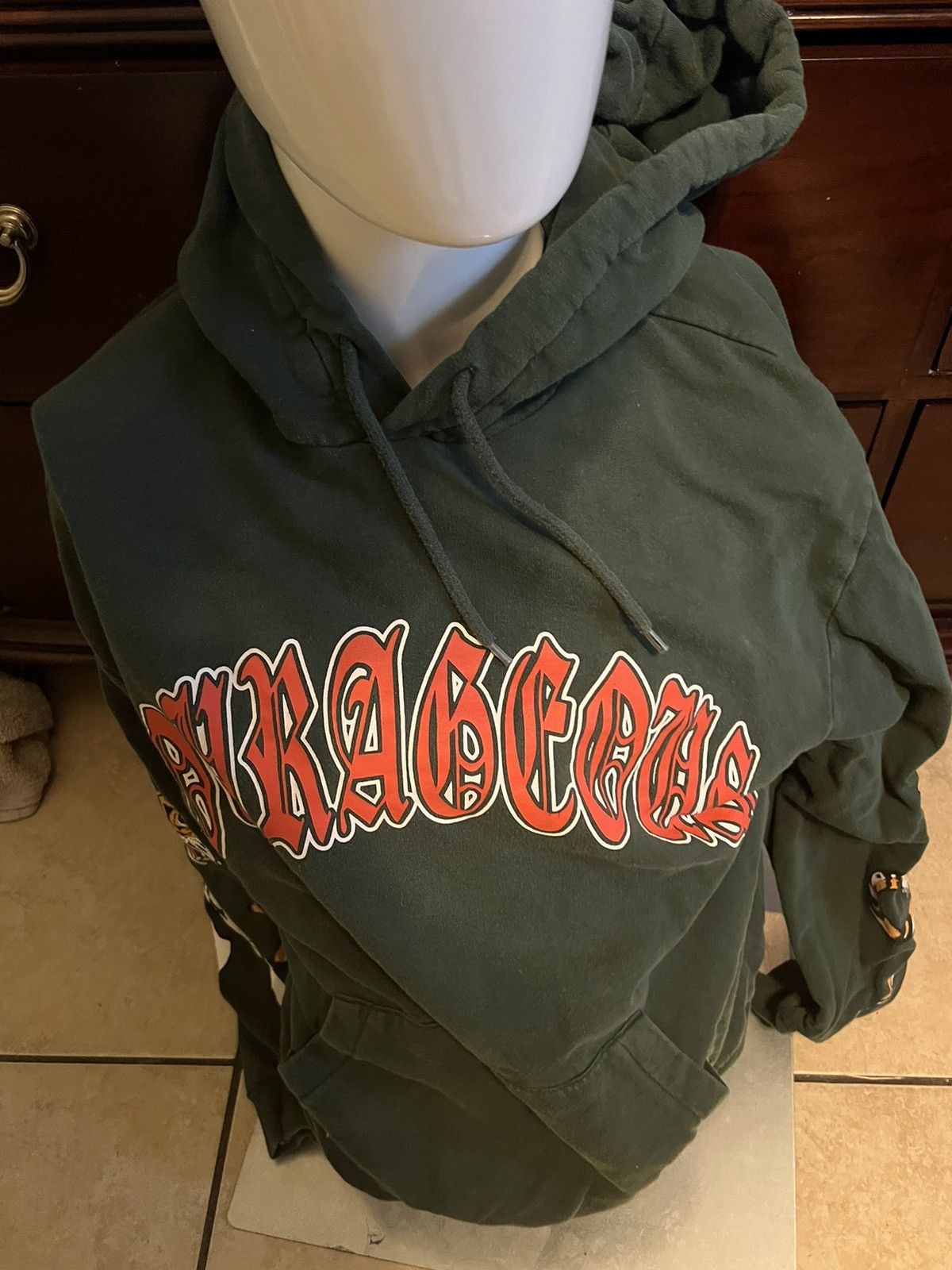 H M H M Courageous Tiger Hoodie Grailed