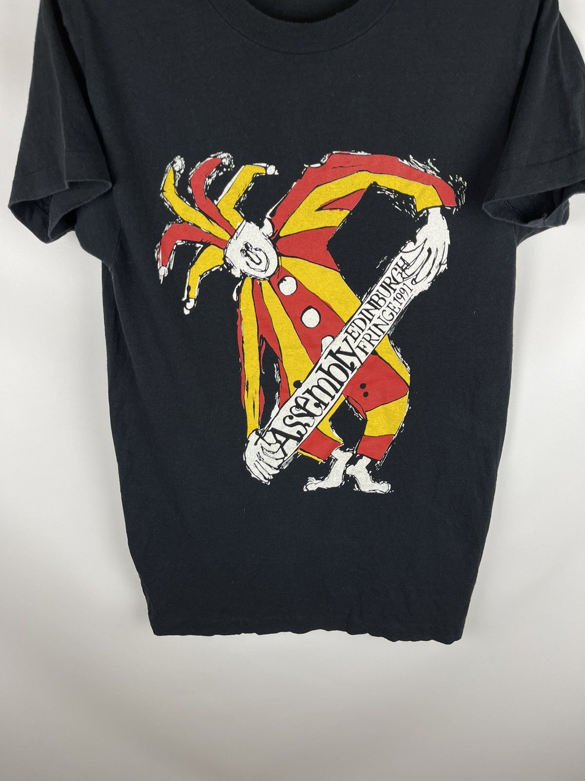 Band Tees Screen Stars 1991 Assembly Edinburgh Fringe band tee shirt Size US L / EU 52-54 / 3 - 4 Thumbnail