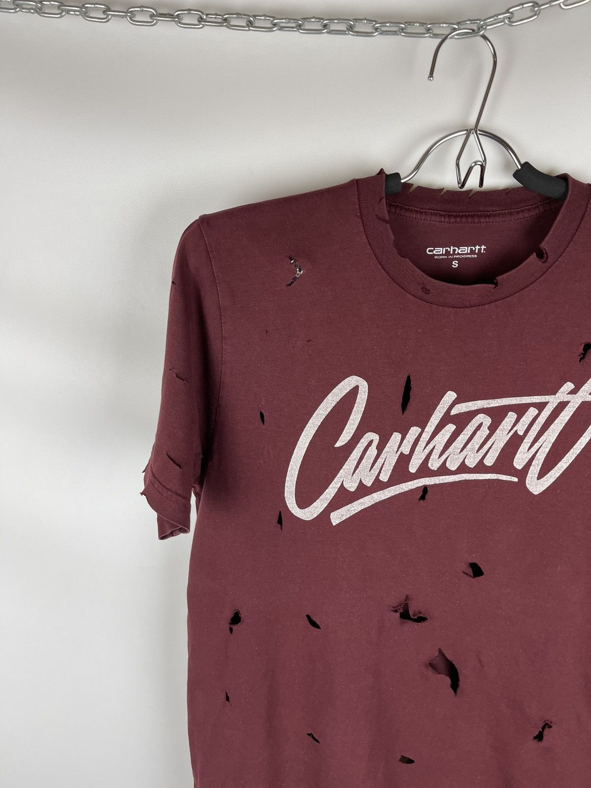 Carhartt Carhartt WIP vintage SS distressed contract T-shirt Size US S / EU 44-46 / 1 - 2 Thumbnail