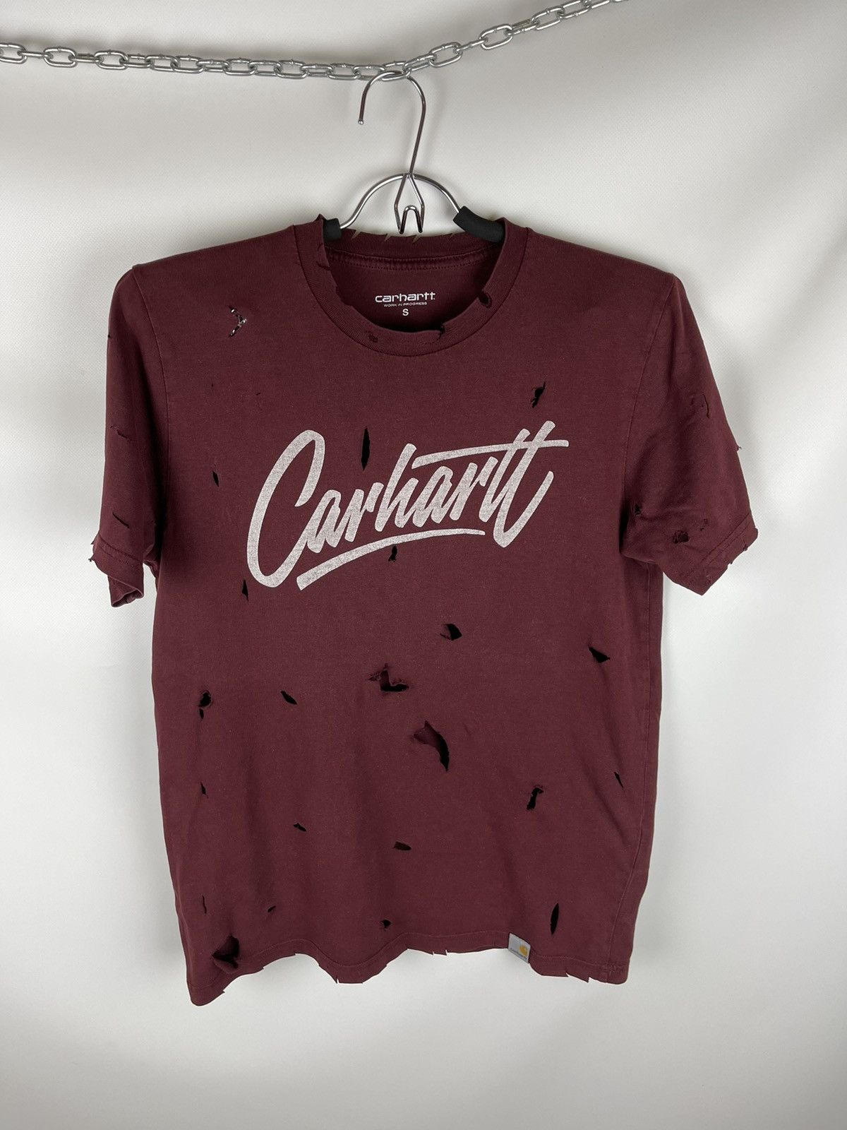 Carhartt Carhartt WIP vintage SS distressed contract T-shirt Size US S / EU 44-46 / 1 - 1 Thumbnail
