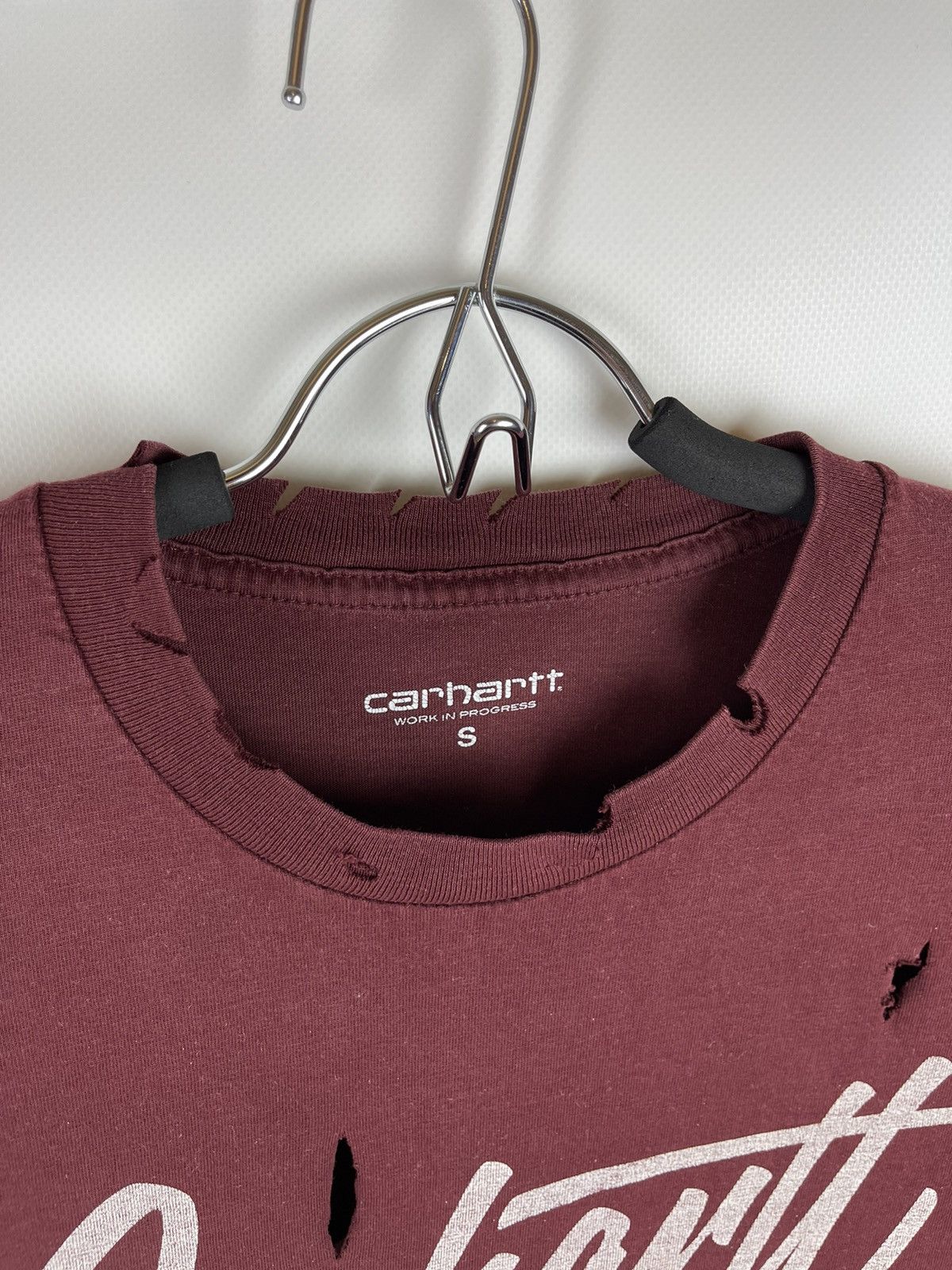 Carhartt Carhartt WIP vintage SS distressed contract T-shirt Size US S / EU 44-46 / 1 - 7 Thumbnail