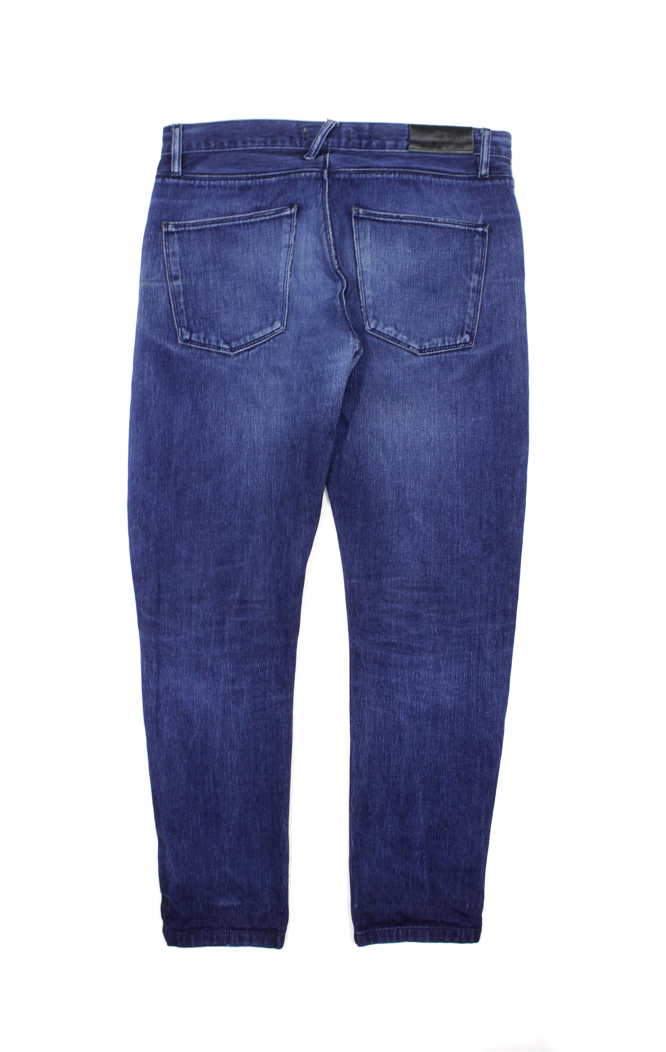 Acne Studios Max Blue Sateen Jeans Size US 34 / EU 50 - 2 Thumbnail