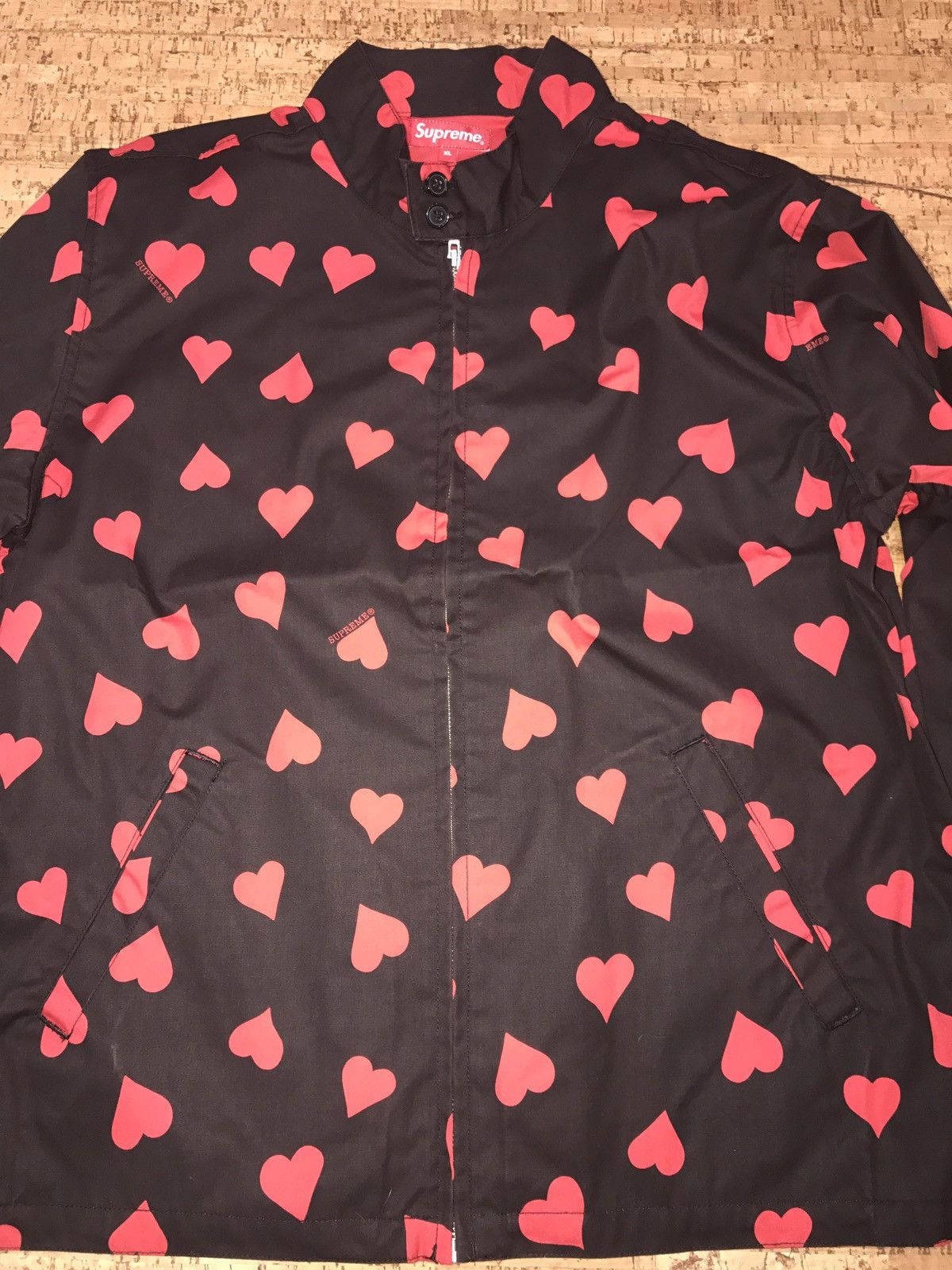 メンズSupreme Heart Harrington Jacket XL