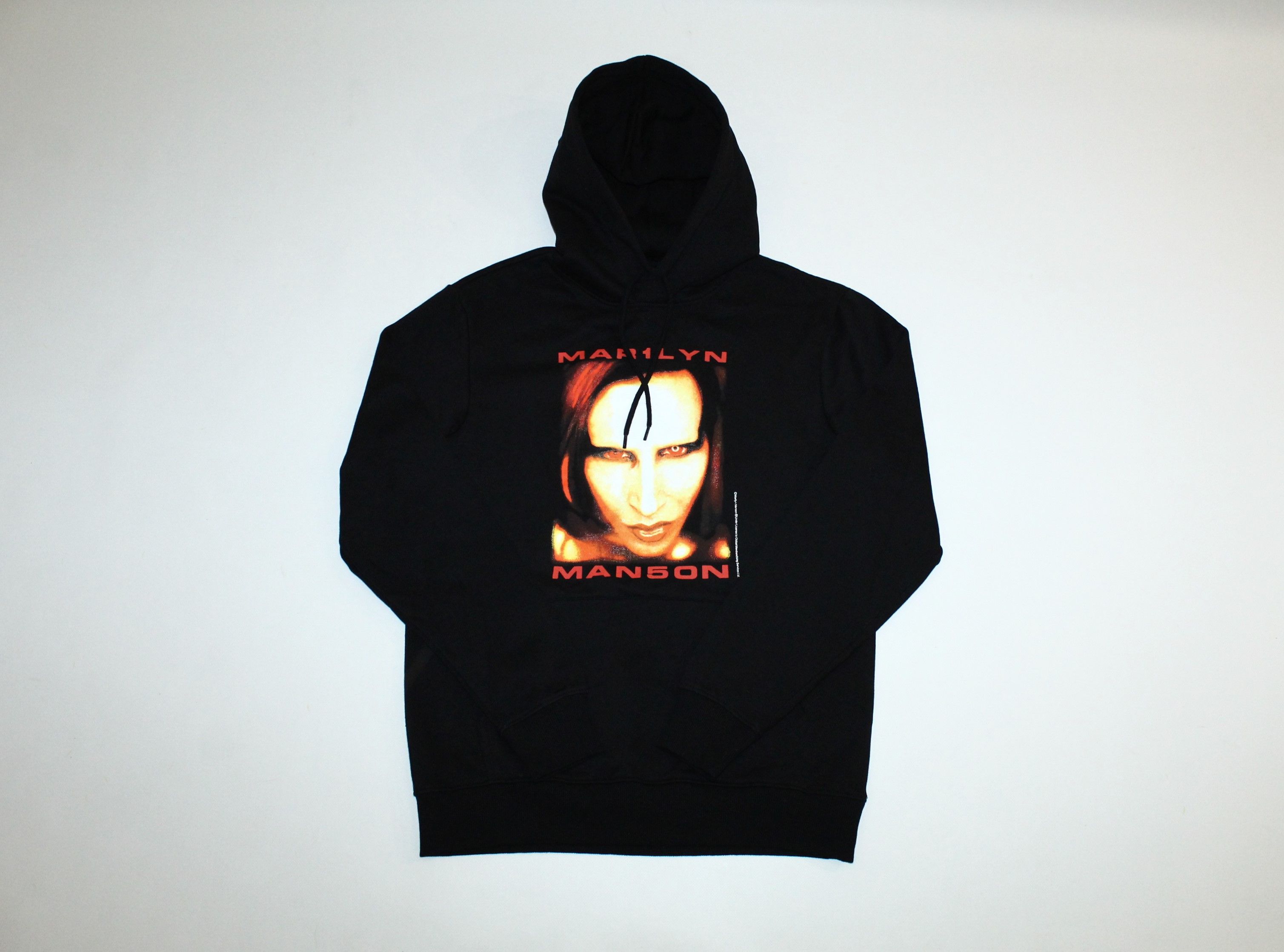 Band Tees Marilyn Manson x H M Graphic Tour Print Hoodie Grailed
