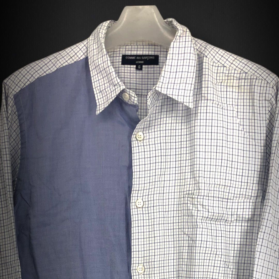 Comme des Garcons Homme Plus Reworked Panel L/S Button Up Shirt HB-B036 Size US S / EU 44-46 / 1 - 2 Thumbnail