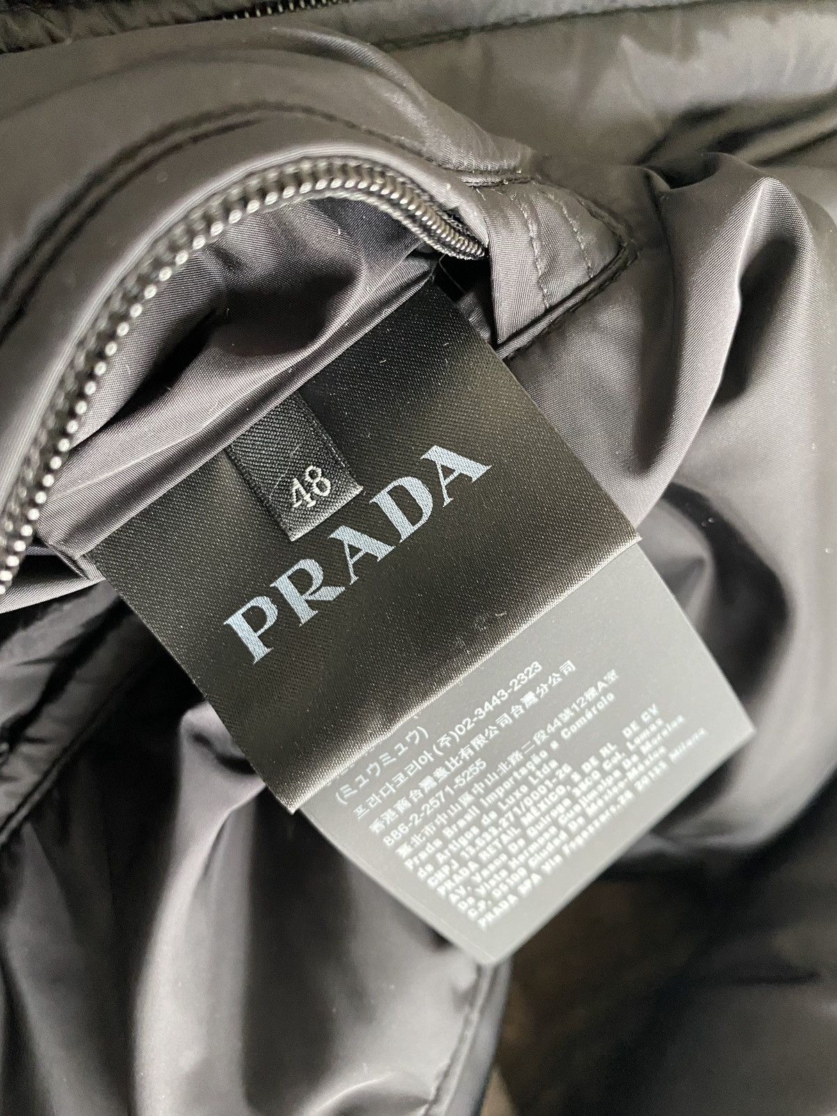 Prada Nylon Padded Reversible Jacket Size US M / EU 48-50 / 2 - 7 Thumbnail