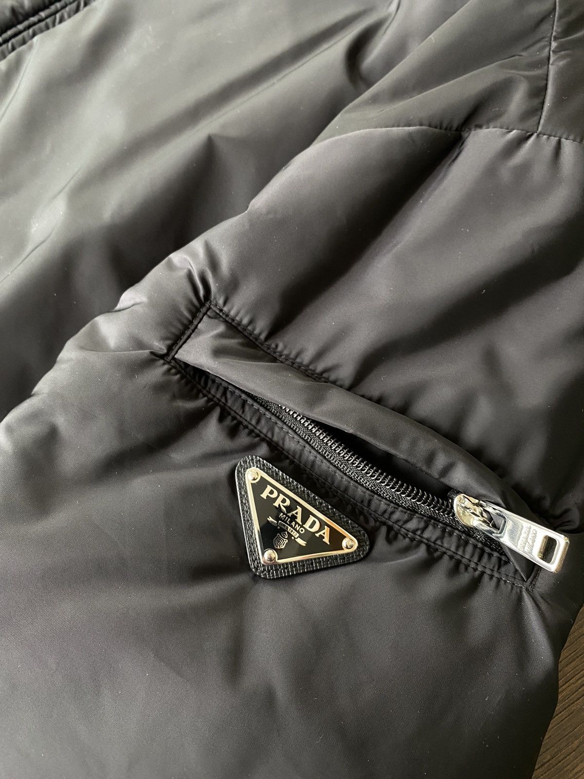 Prada Nylon Padded Reversible Jacket Size US M / EU 48-50 / 2 - 2 Thumbnail