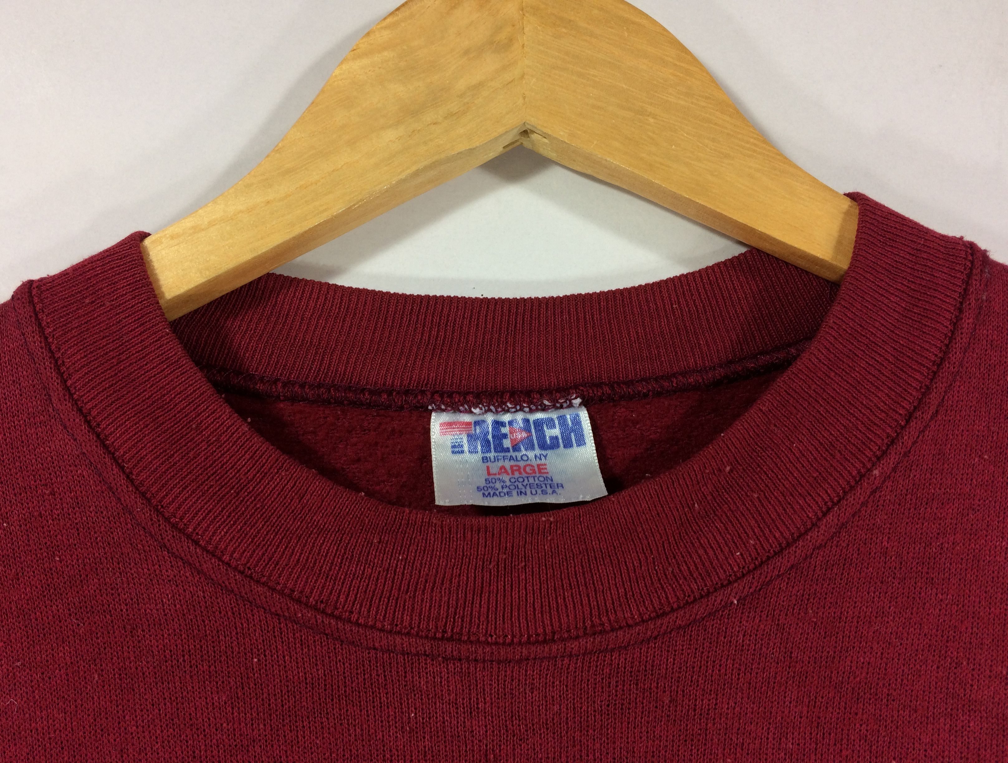 NFL Vtg Trench Usa Washington Redskins Crewneck Sweatshirt Size US L / EU 52-54 / 3 - 3 Thumbnail