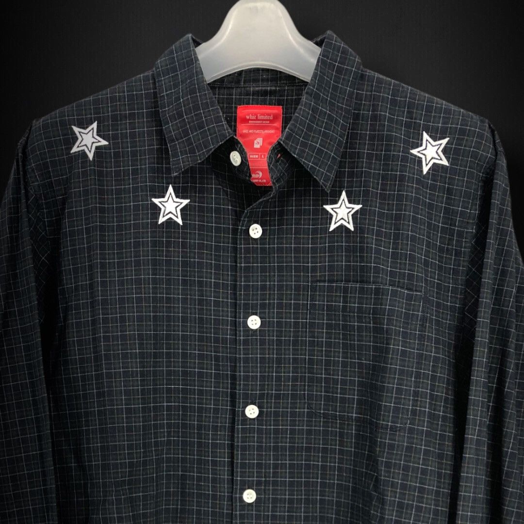 WHIZ LIMITED ‘Stars’ L/S Button Up Shirt Size US L / EU 52-54 / 3 - 2 Thumbnail