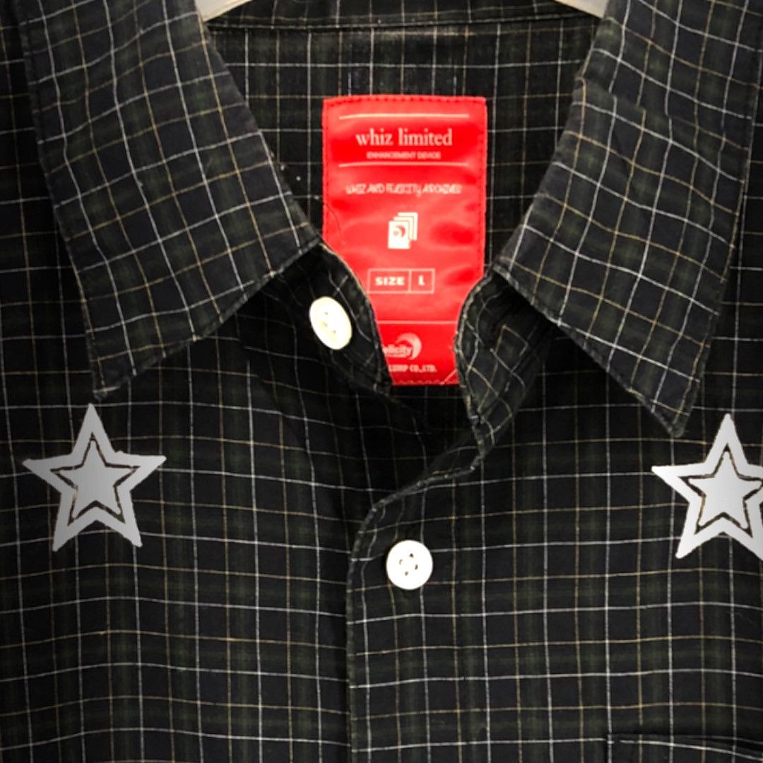 WHIZ LIMITED ‘Stars’ L/S Button Up Shirt Size US L / EU 52-54 / 3 - 3 Thumbnail