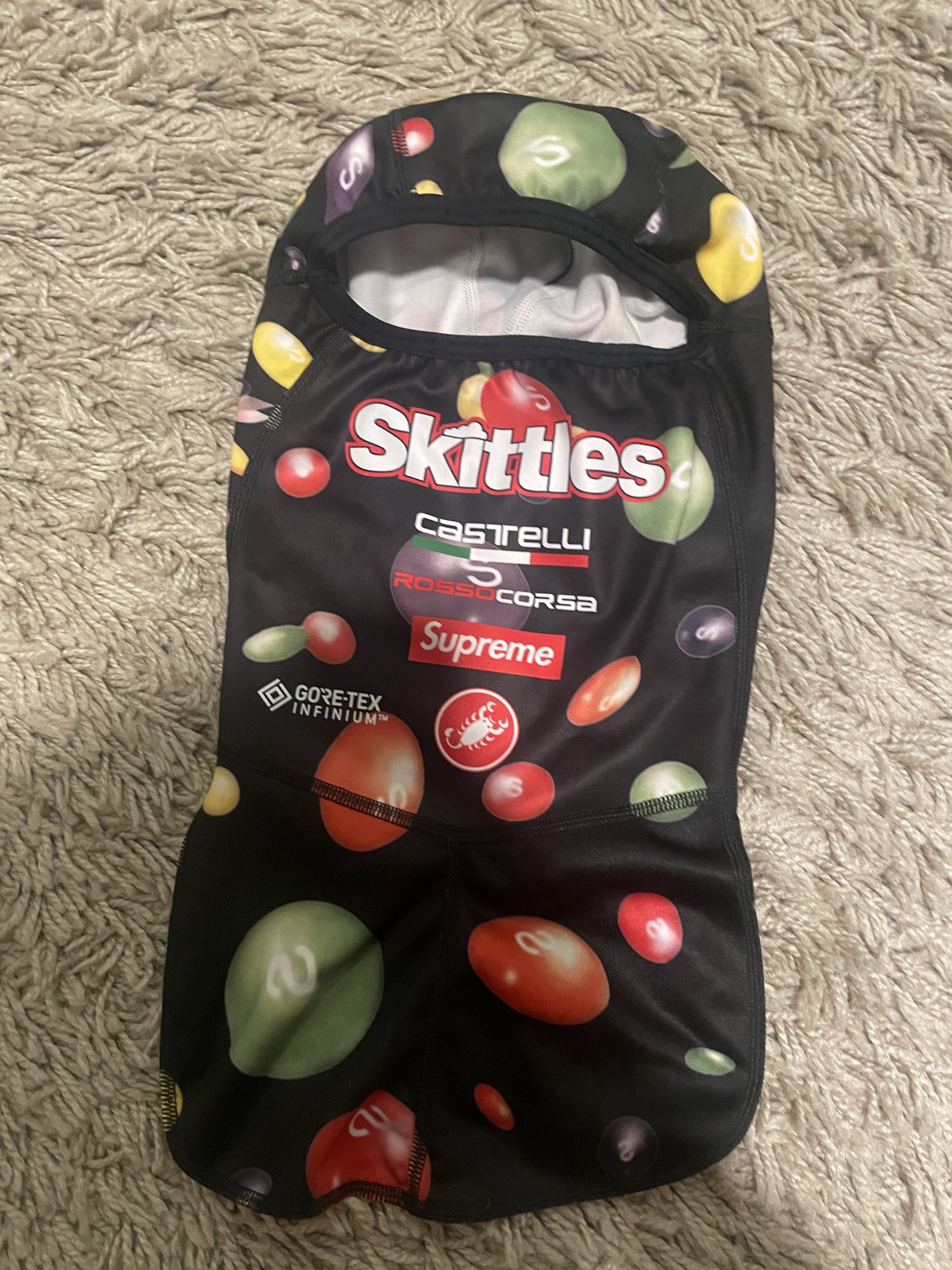 Supreme Supreme Skittles Castelli Balaclava Black | Grailed